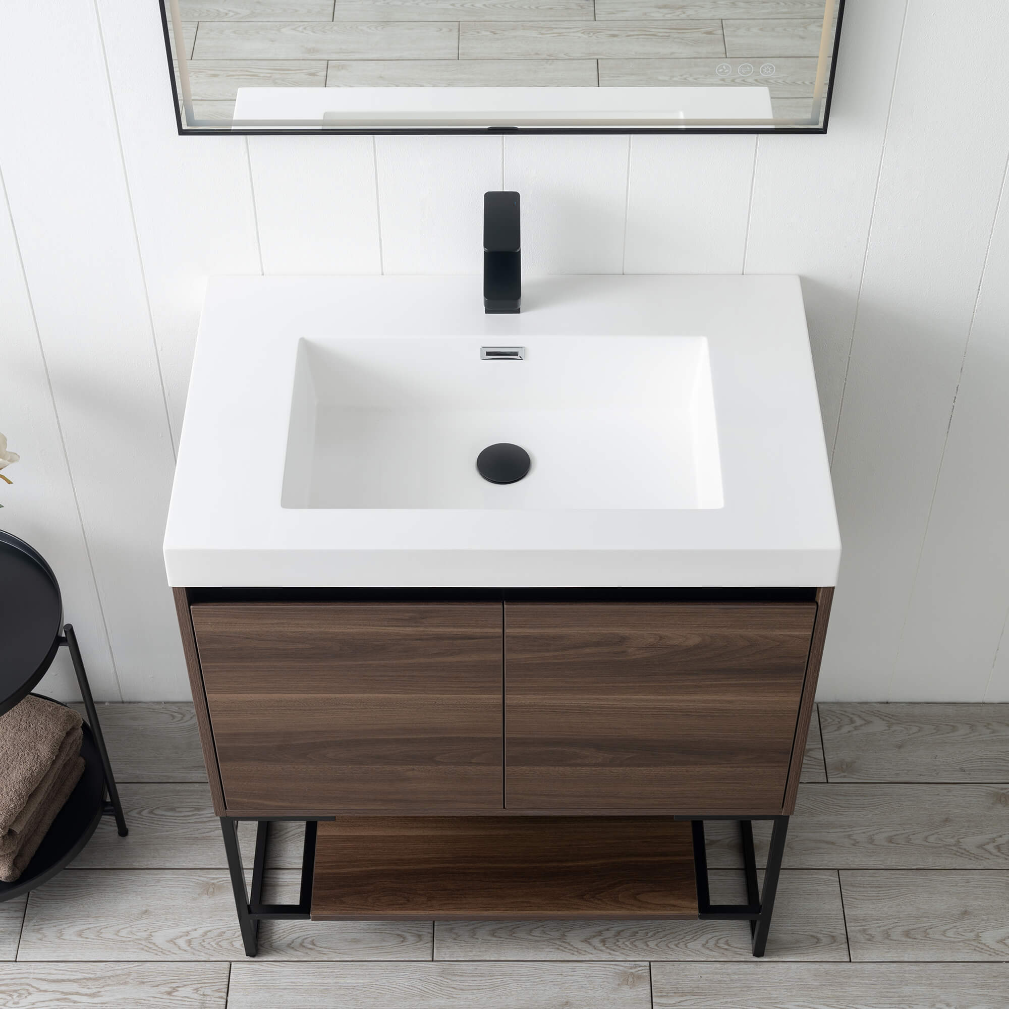 Porto 30" Vanity with Acrylic Sink