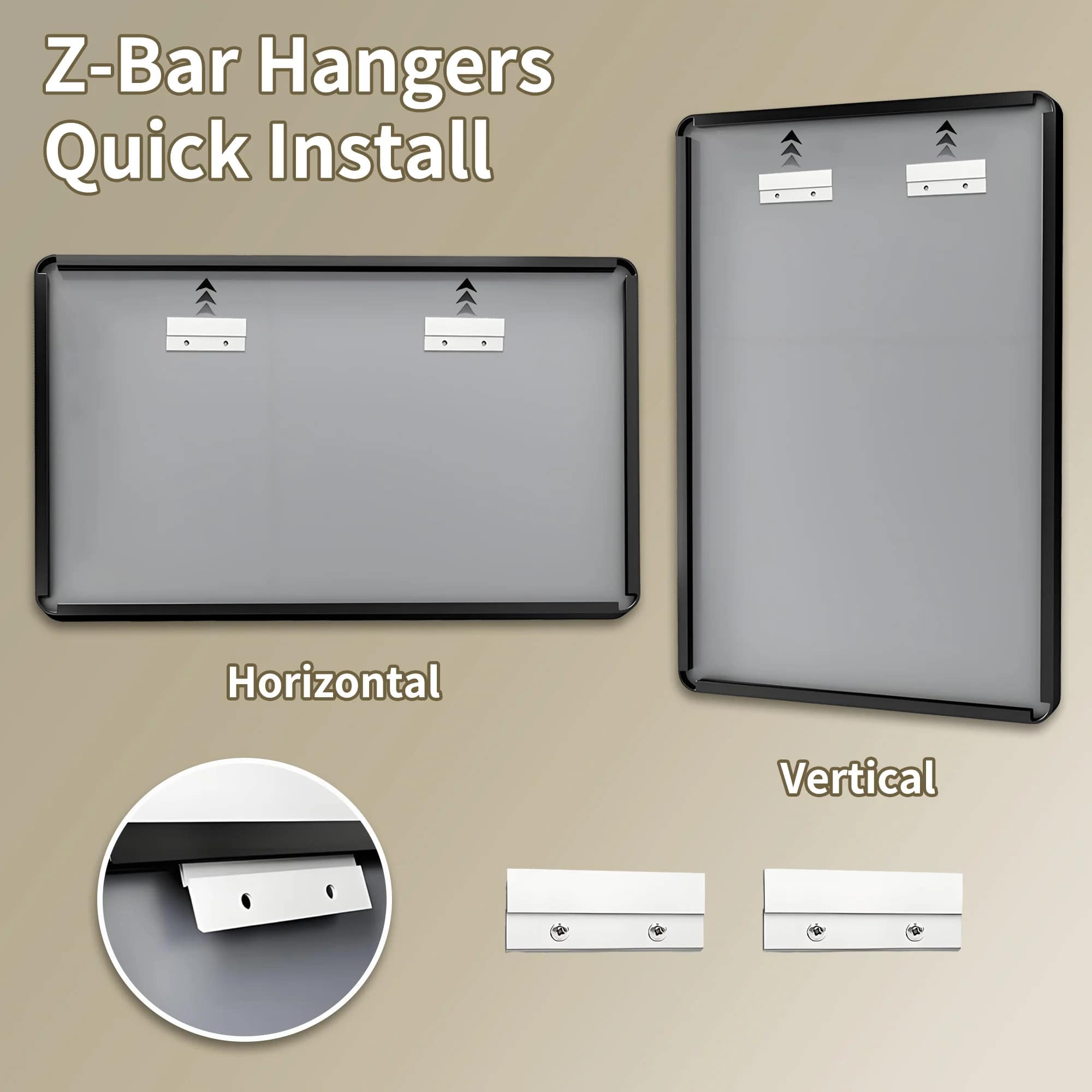 Lusso 30"x 36" Bathroom Mirror – Matte Black, Tempered Glass