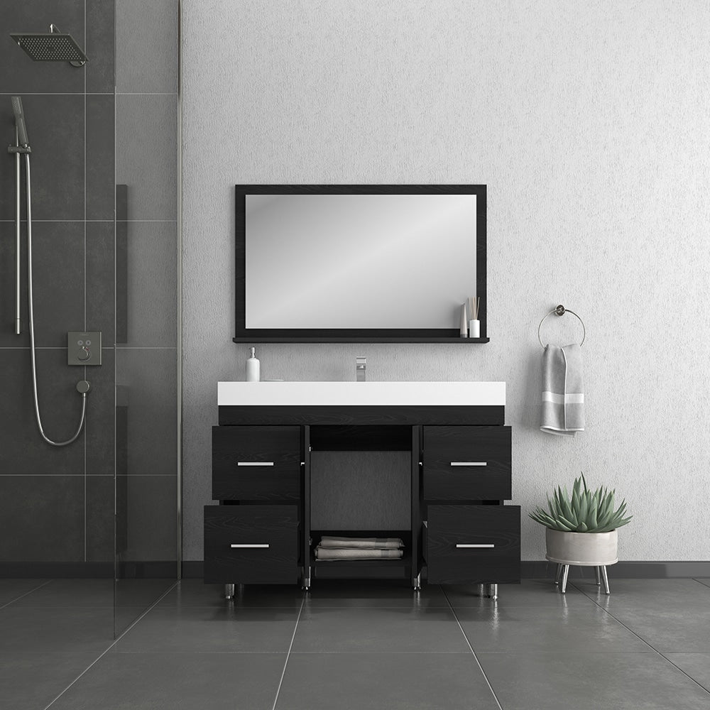 Ripley 48" Modern Vanity with Single Acrylic Top
