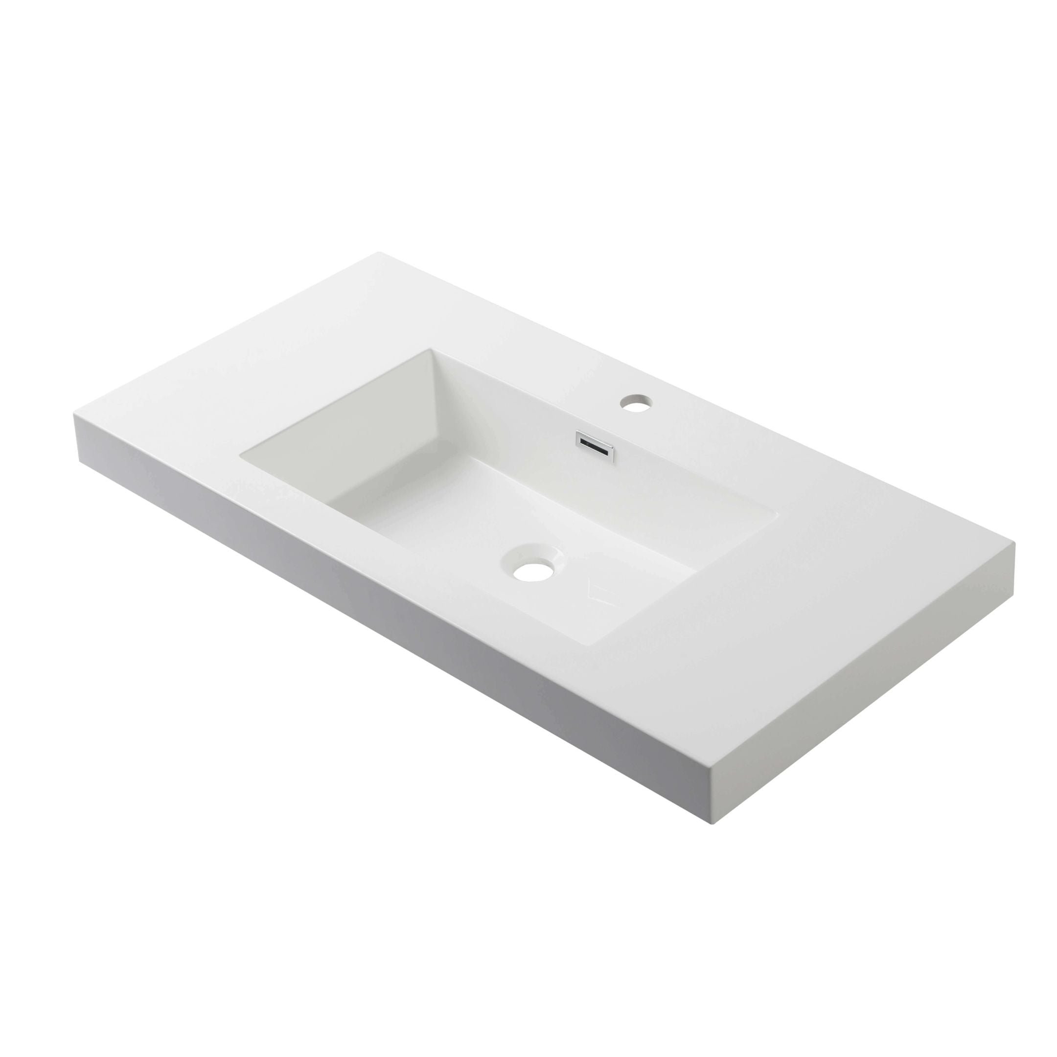 Acrylic Top - Mount Basin 36×18 Vanity Plus