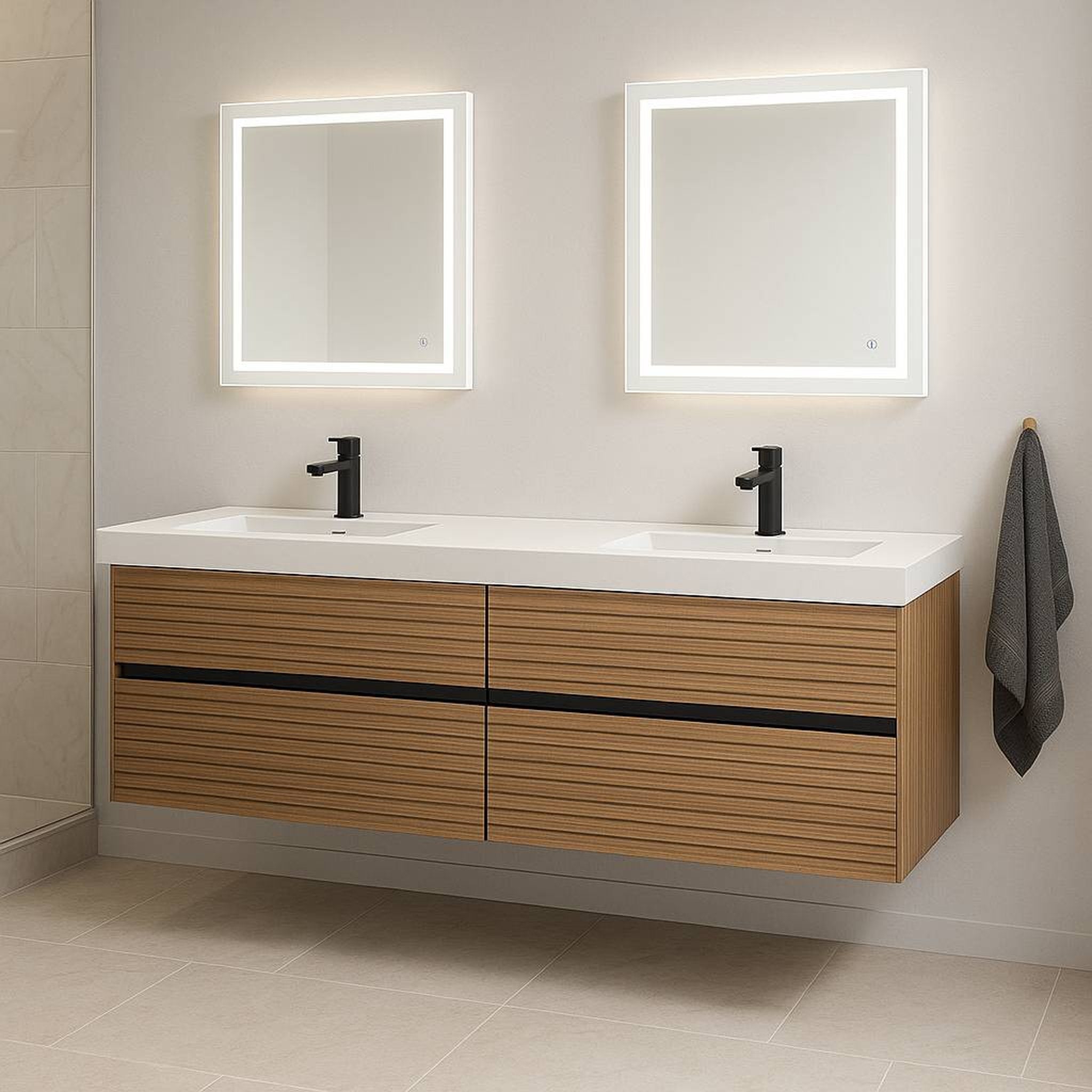 Annecy 72″ Vanity Double Sink
