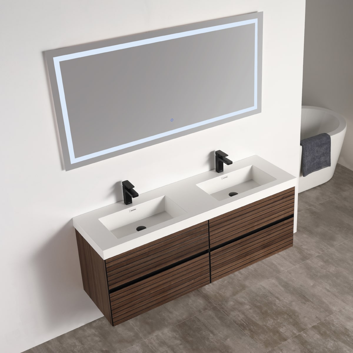 Annecy 48″ Vanity Double Sink