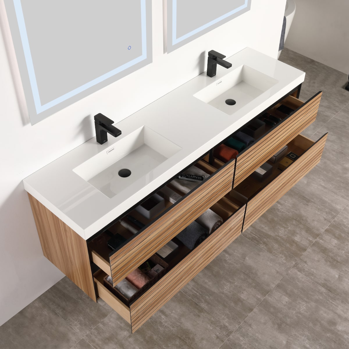 Annecy 72″ Vanity Double Sink