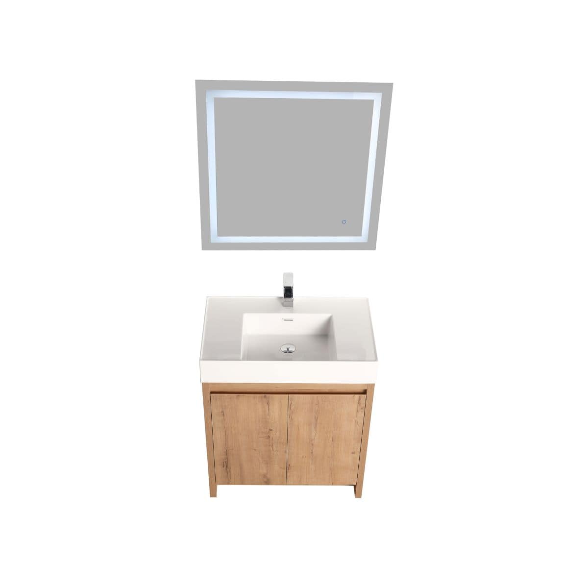Capri 30″ Vanity Dual LED Illuminated Cabinets