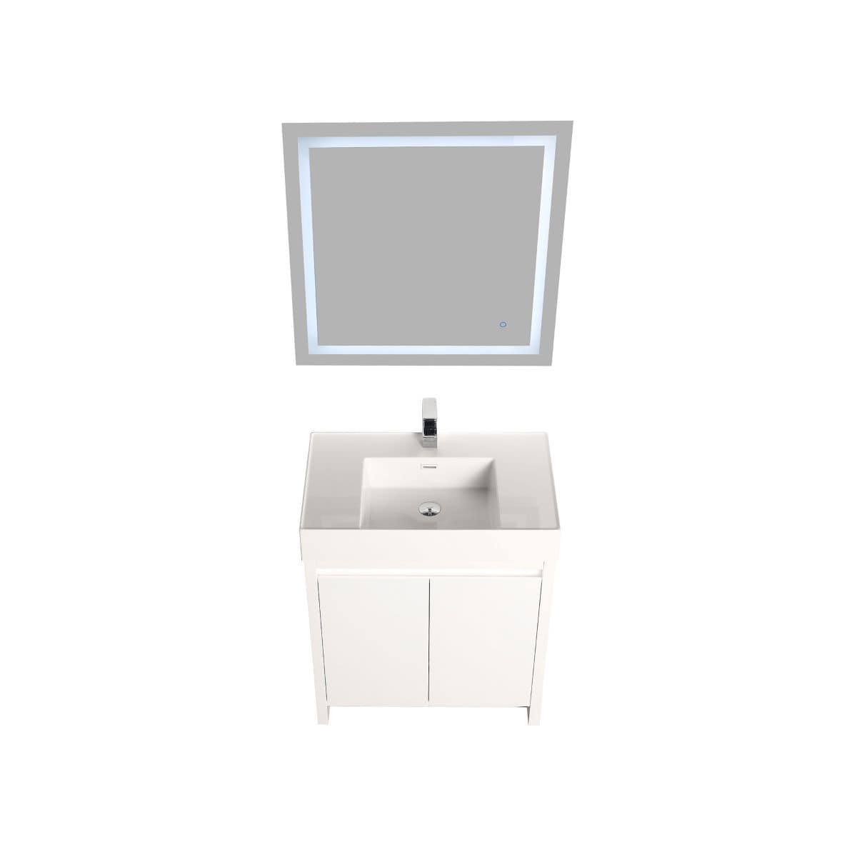 Capri 30″ Vanity Dual LED Illuminated Cabinets