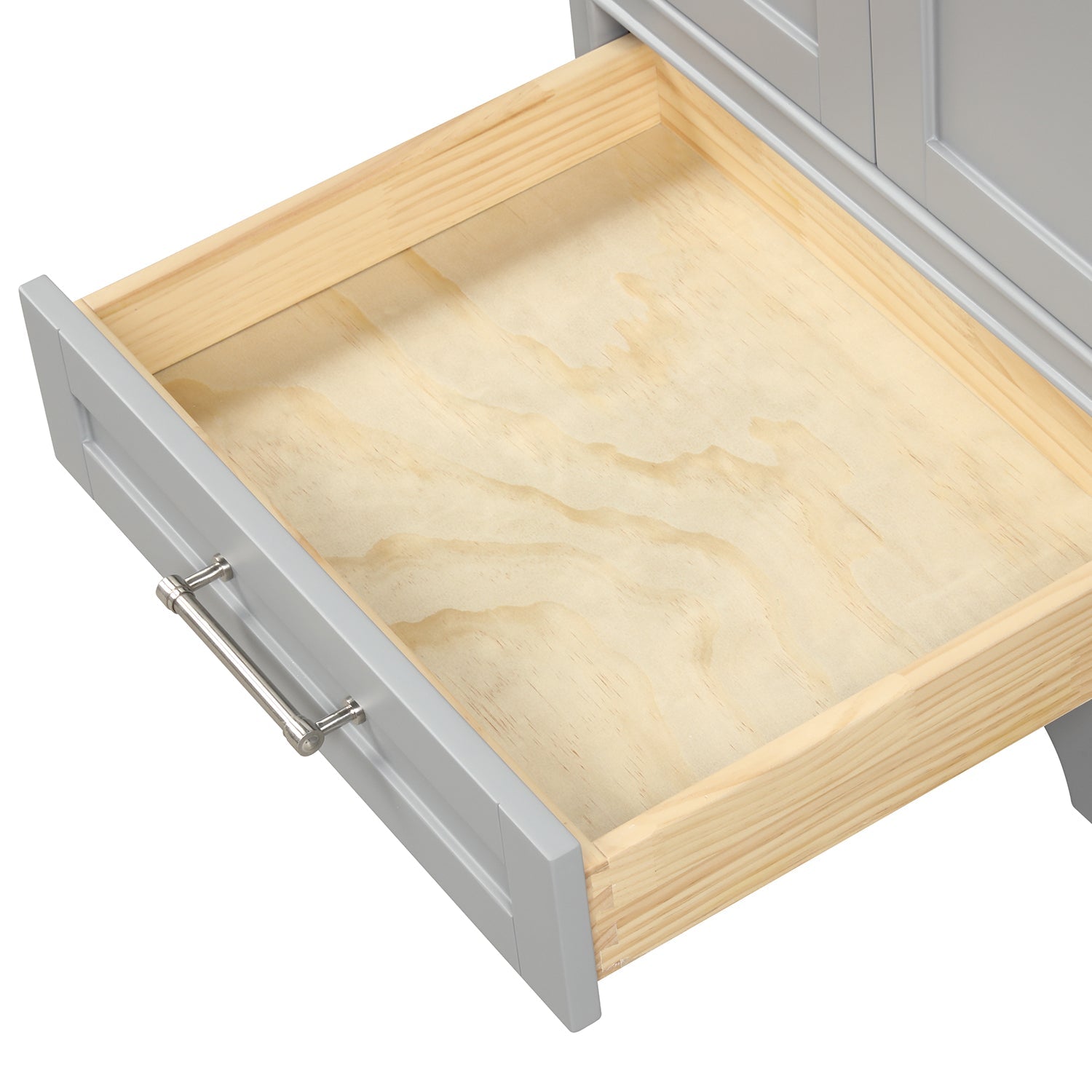 Copenhagen 24″ Vanity with Marble Countertop and Ceramic Sink Vanity Plus - Contemporary Bathroom Vanity