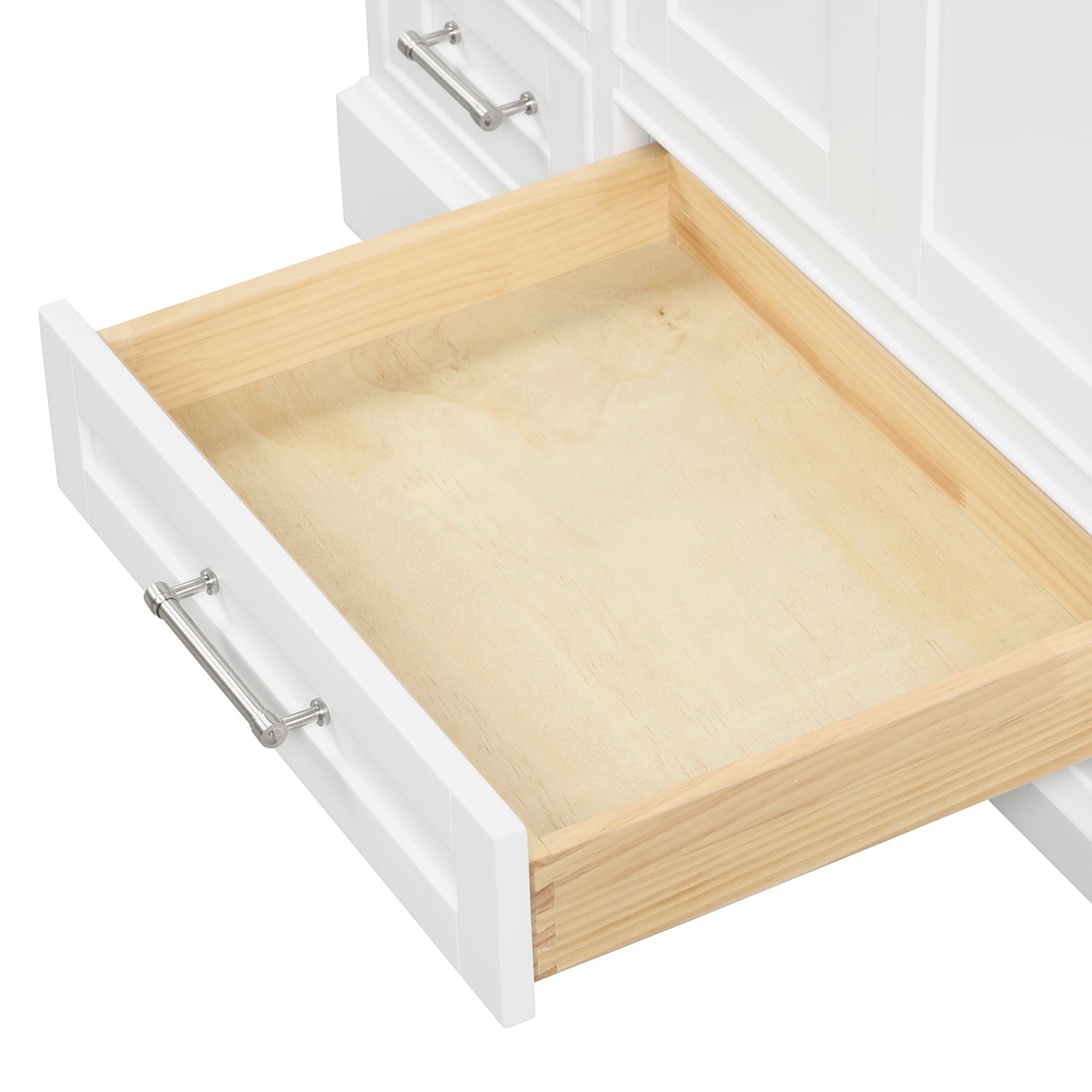 Copenhagen 48″ Bathroom Vanity with Single Sink Marble Top - Contemporary Bathroom Vanity