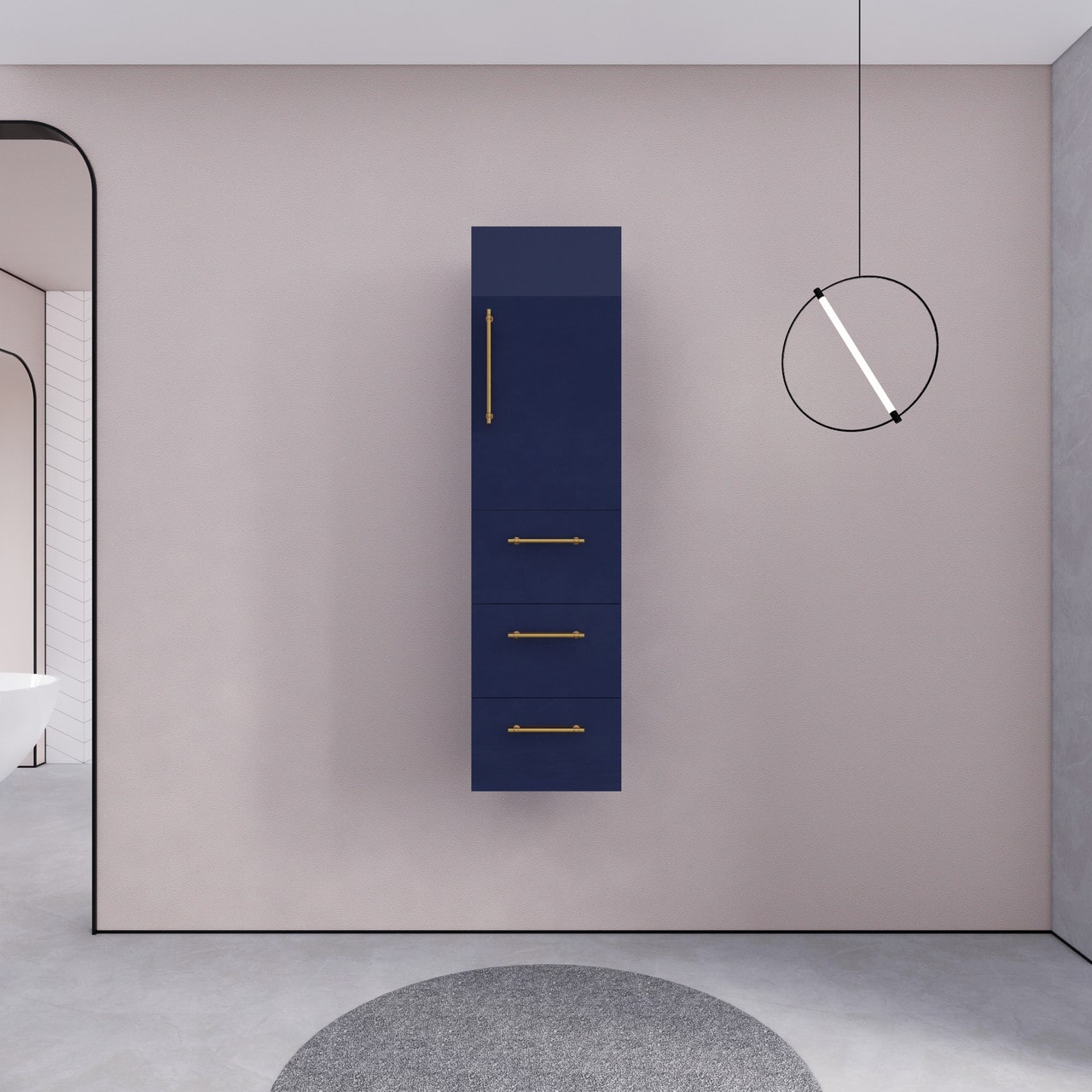 Eliza 16'' Wall Mount Side Cabinet