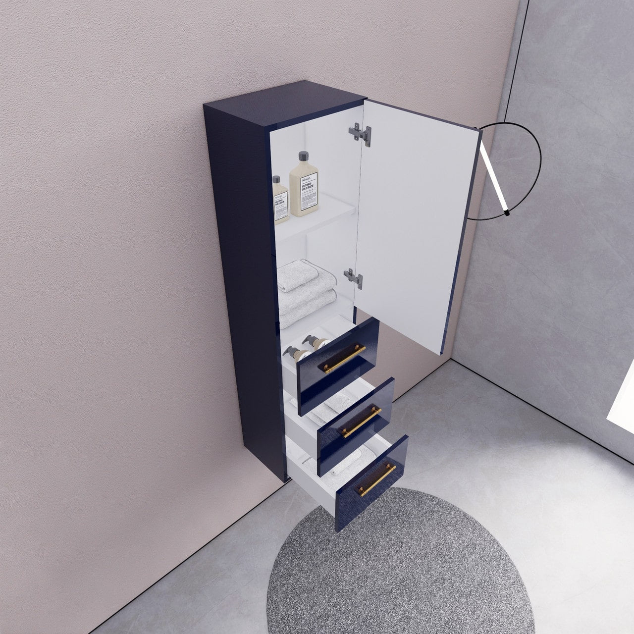 Eliza 16'' Wall Mounted Side Cabinet