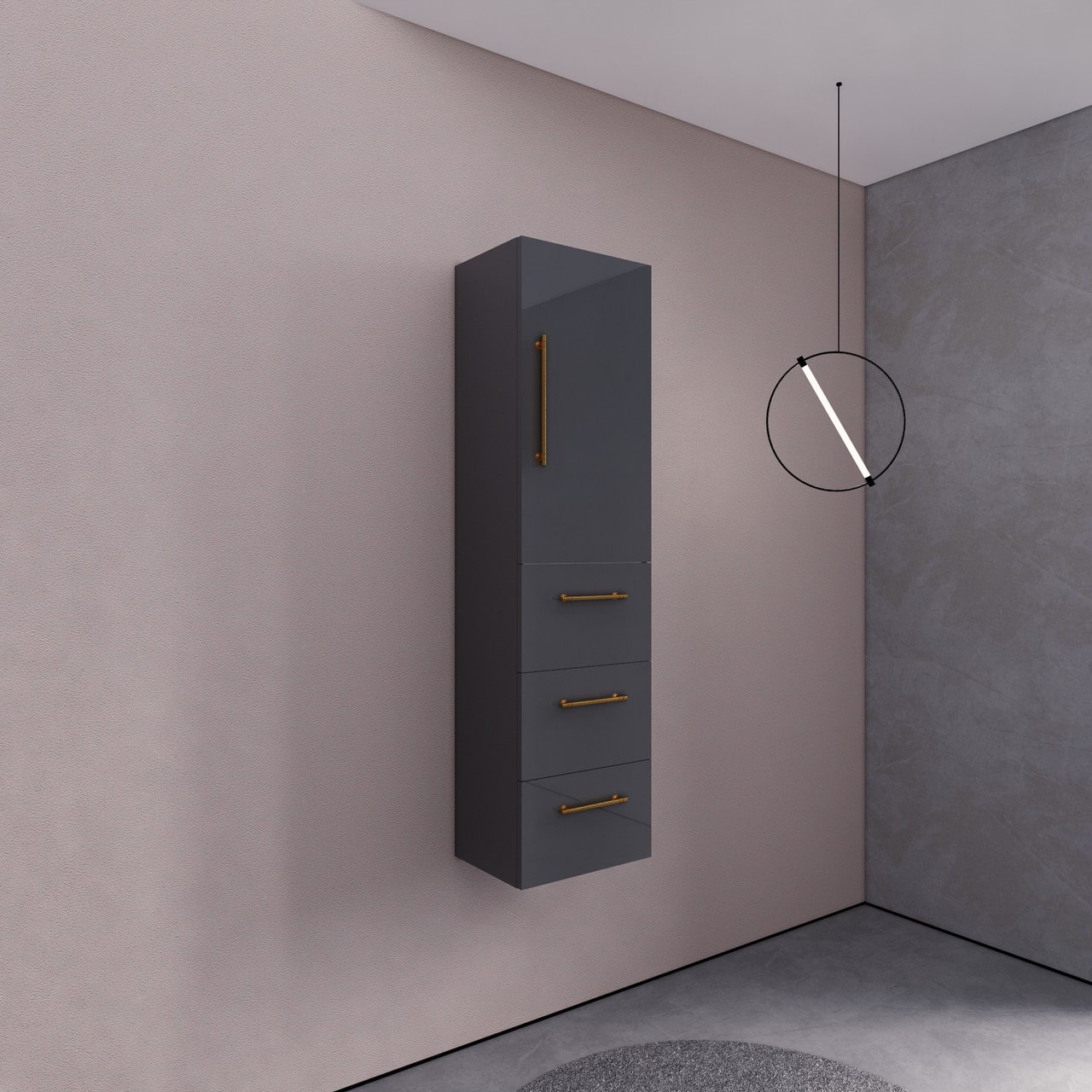 Eliza 16'' Wall Mount Side Cabinet