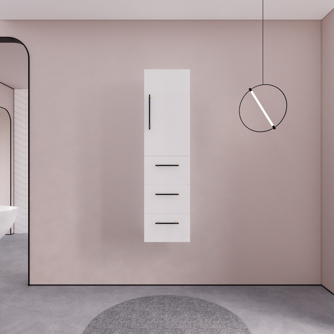 Eliza 16'' Wall Mounted Side Cabinet