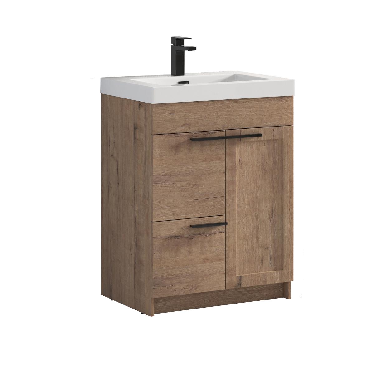 Hanover 24" Bathroom Vanity with Top - Contemporary Bathroom Vanity