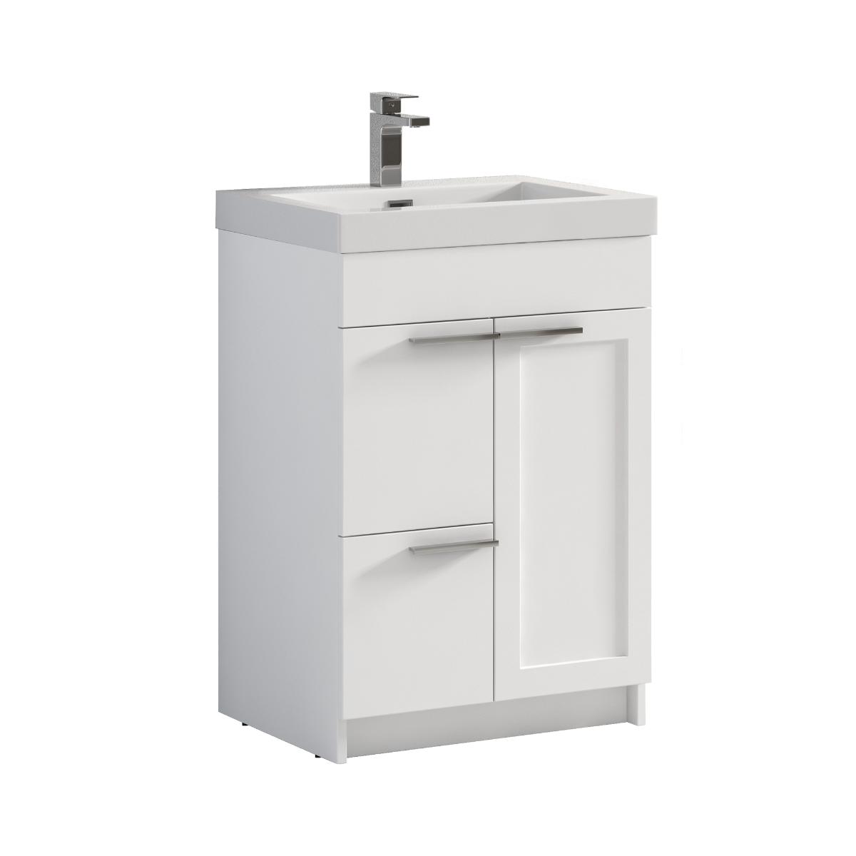 Hanover 24" Bathroom Vanity with Top - Contemporary Bathroom Vanity