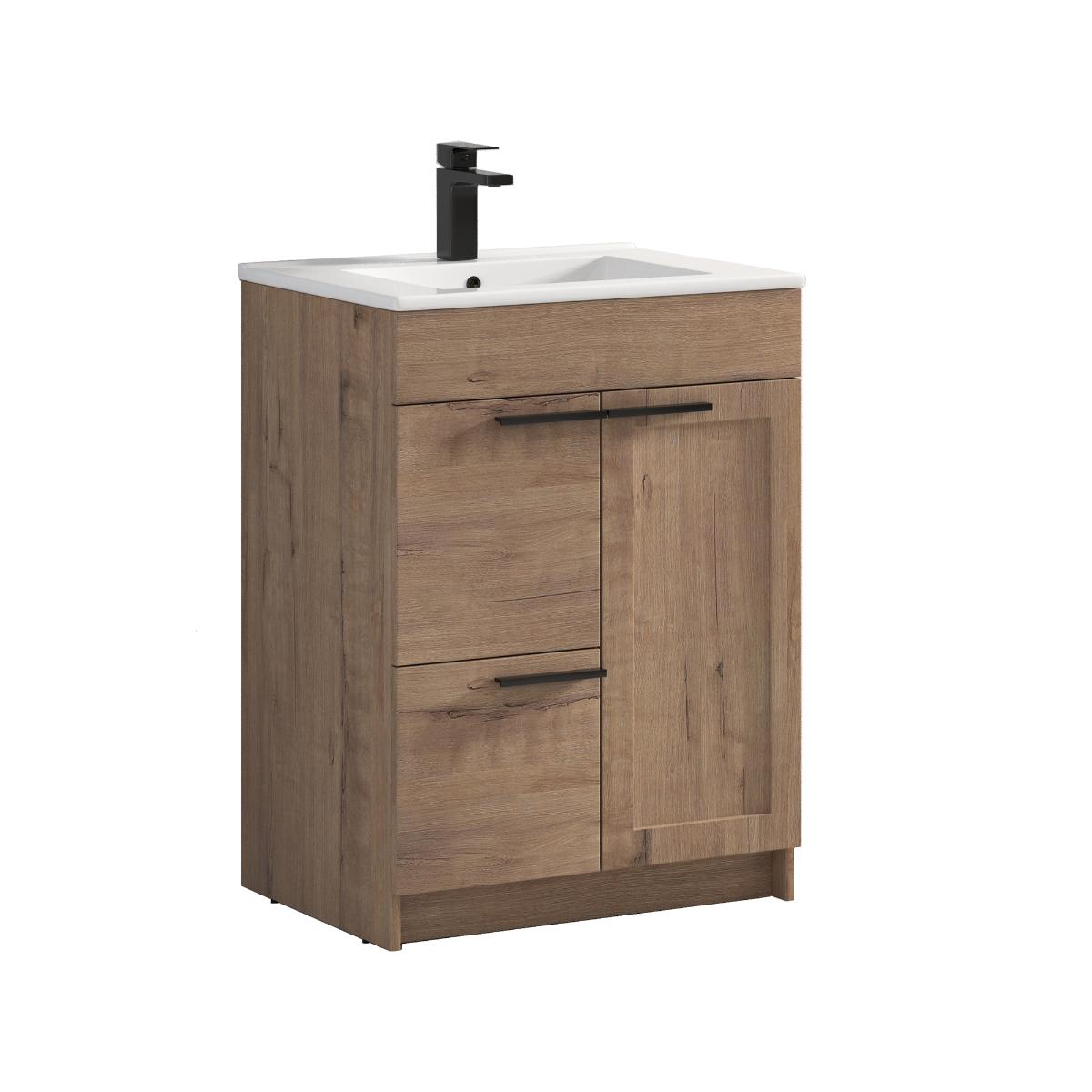 Hanover 24" Bathroom Vanity with Top - Contemporary Bathroom Vanity