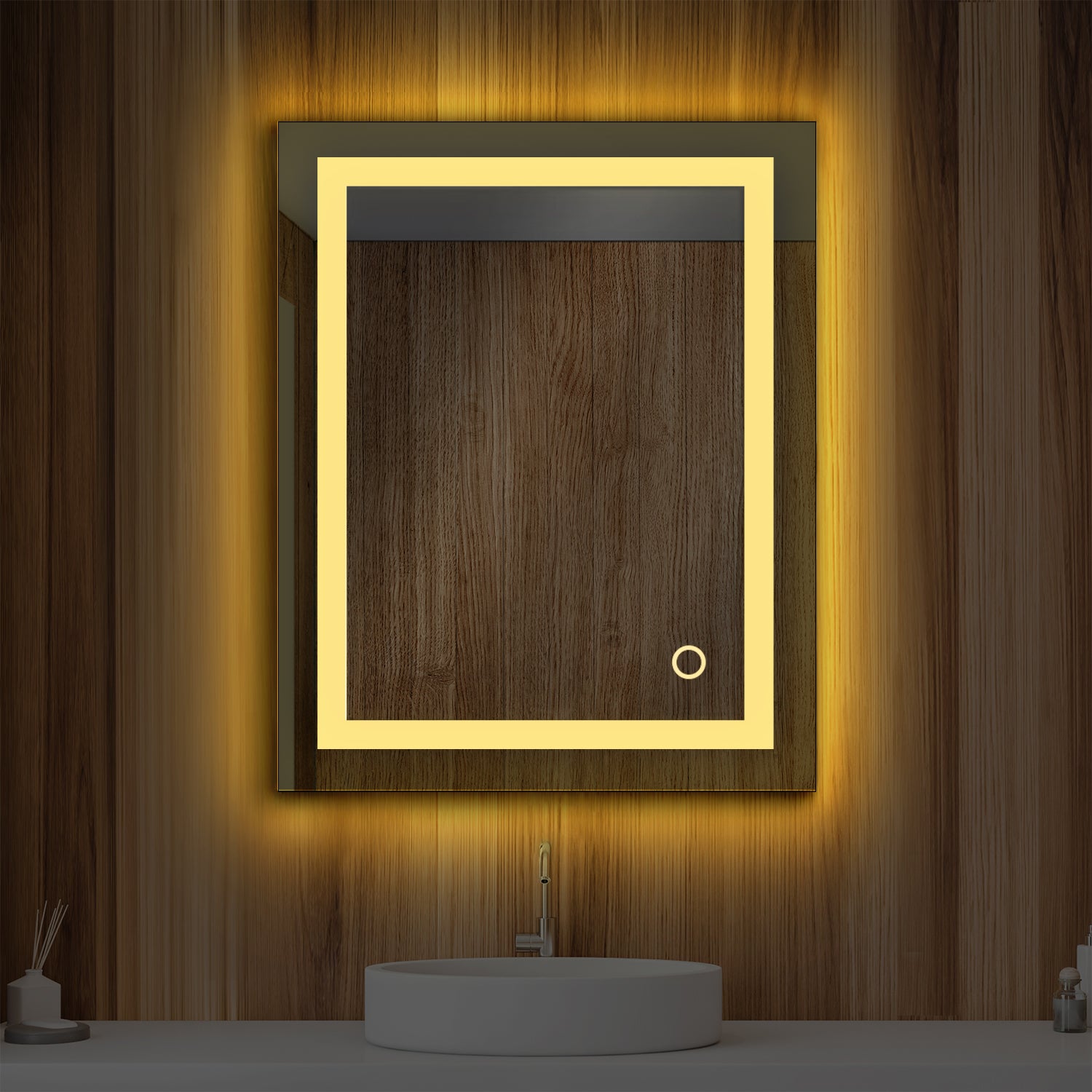 Lyra 24" by 30" LED Mirror