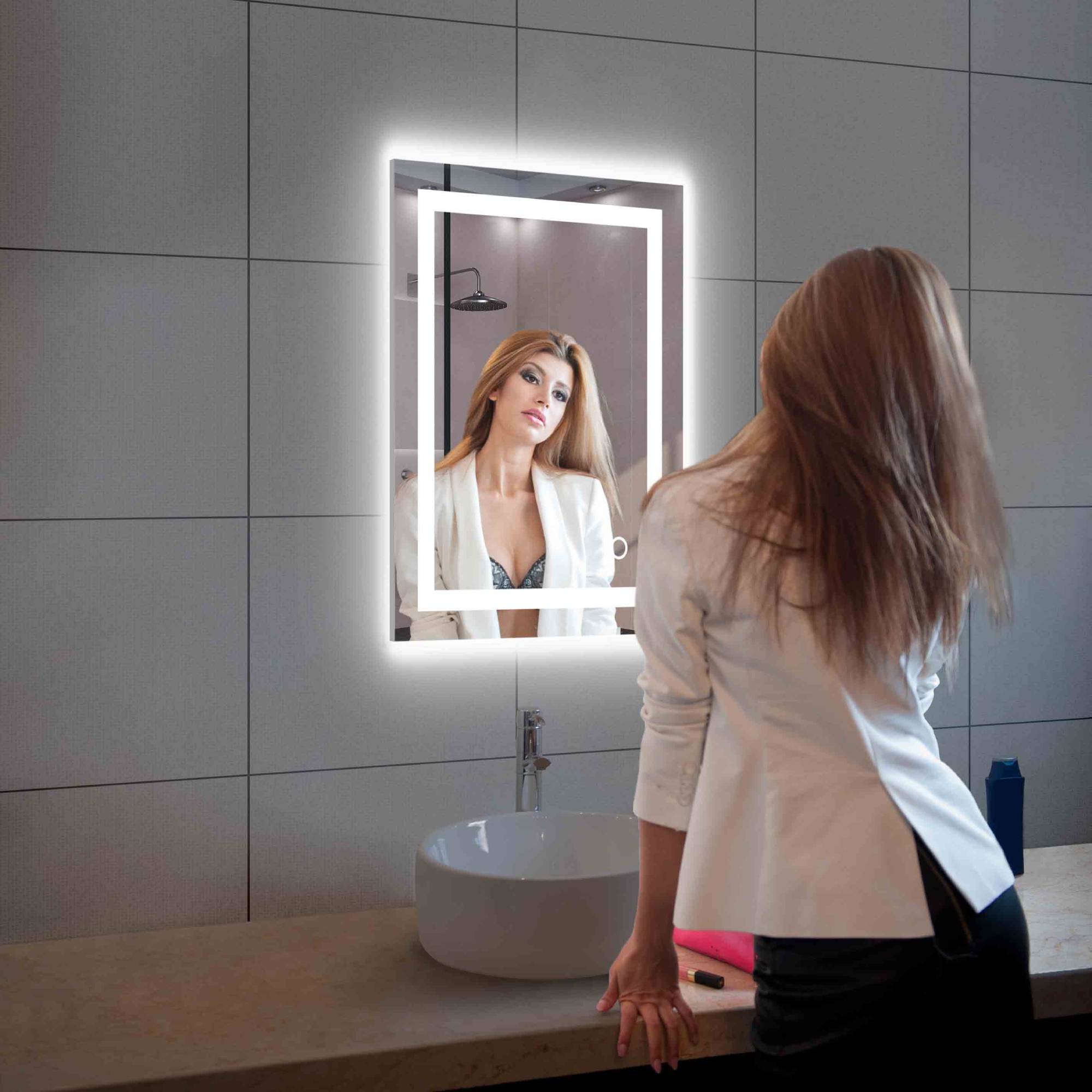 Lyra 24" by 30" LED Mirror
