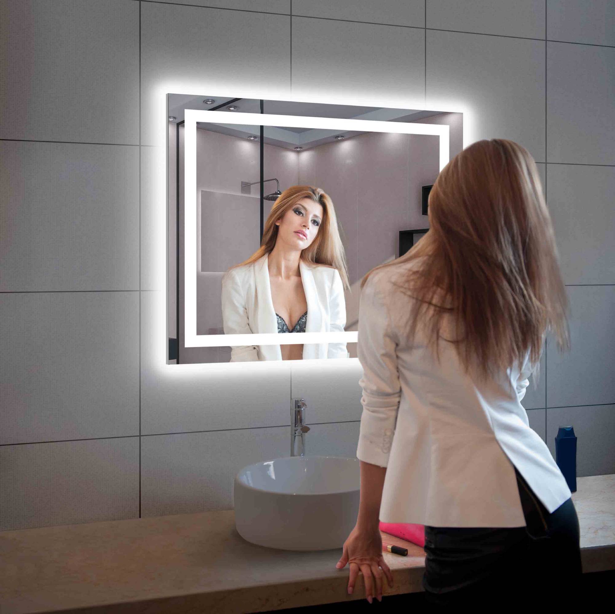 Lyra 36" by 30" LED Mirror