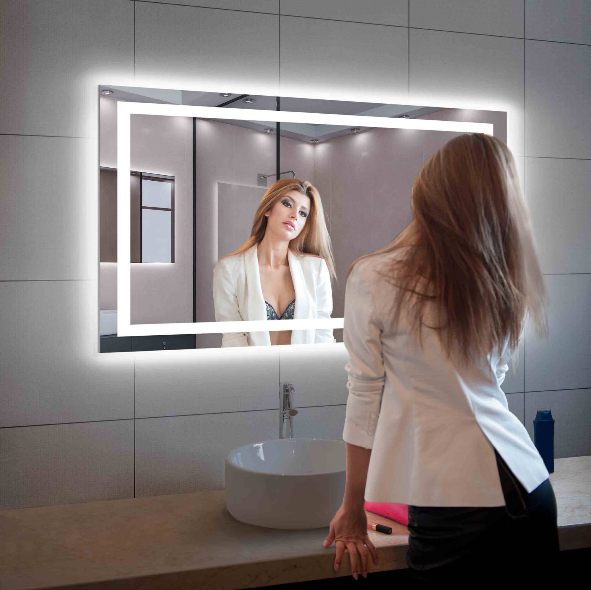 Lyra 48" by 30" LED Mirror