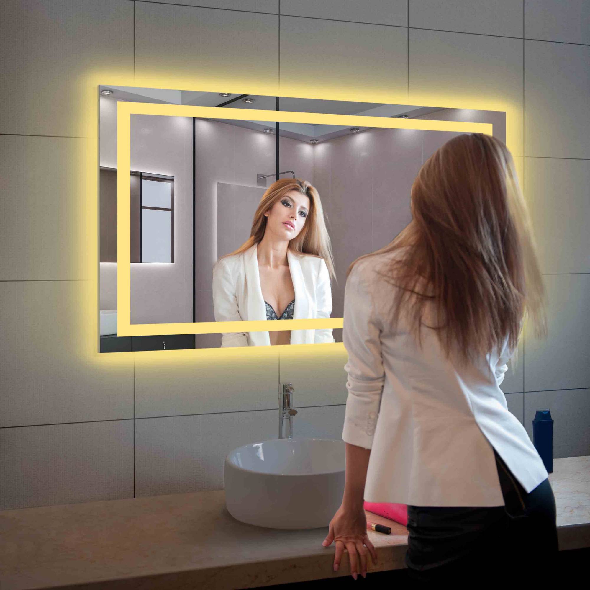 Lyra 48" by 30" LED Mirror
