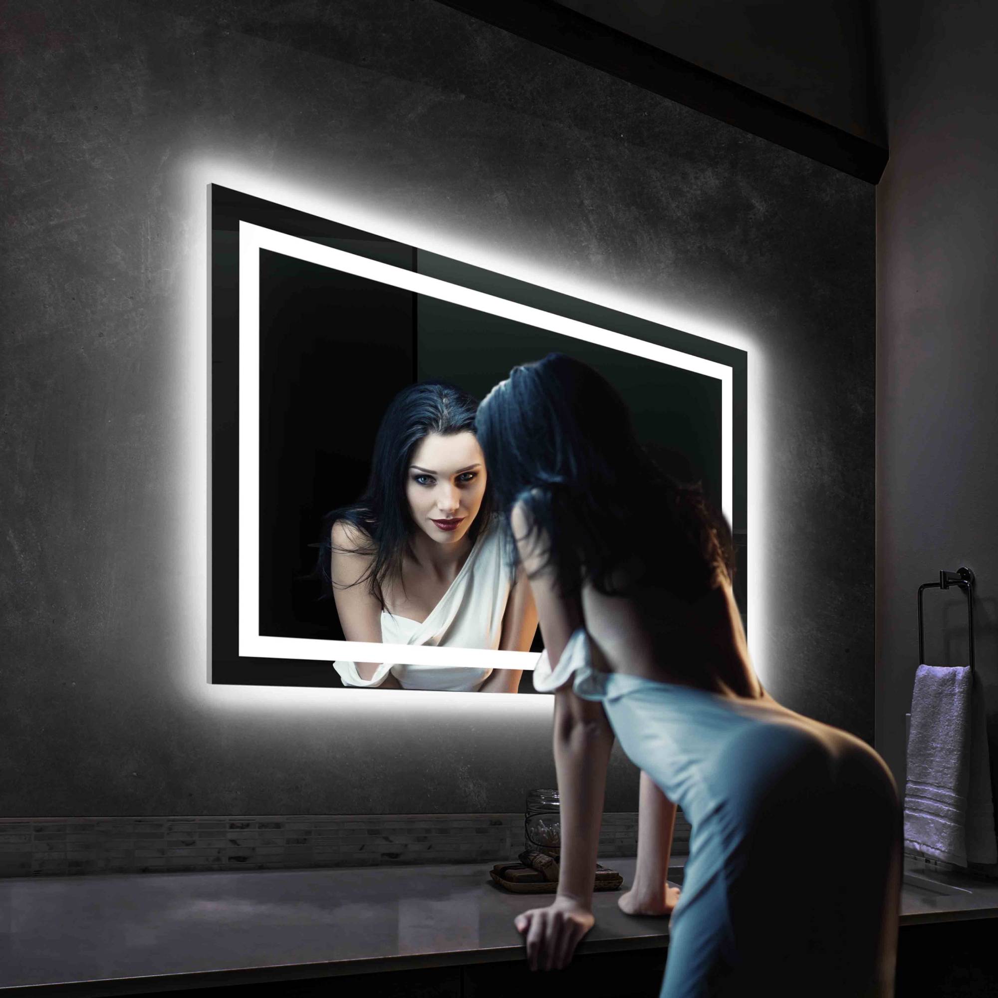 Lyra 48" by 30" LED Mirror