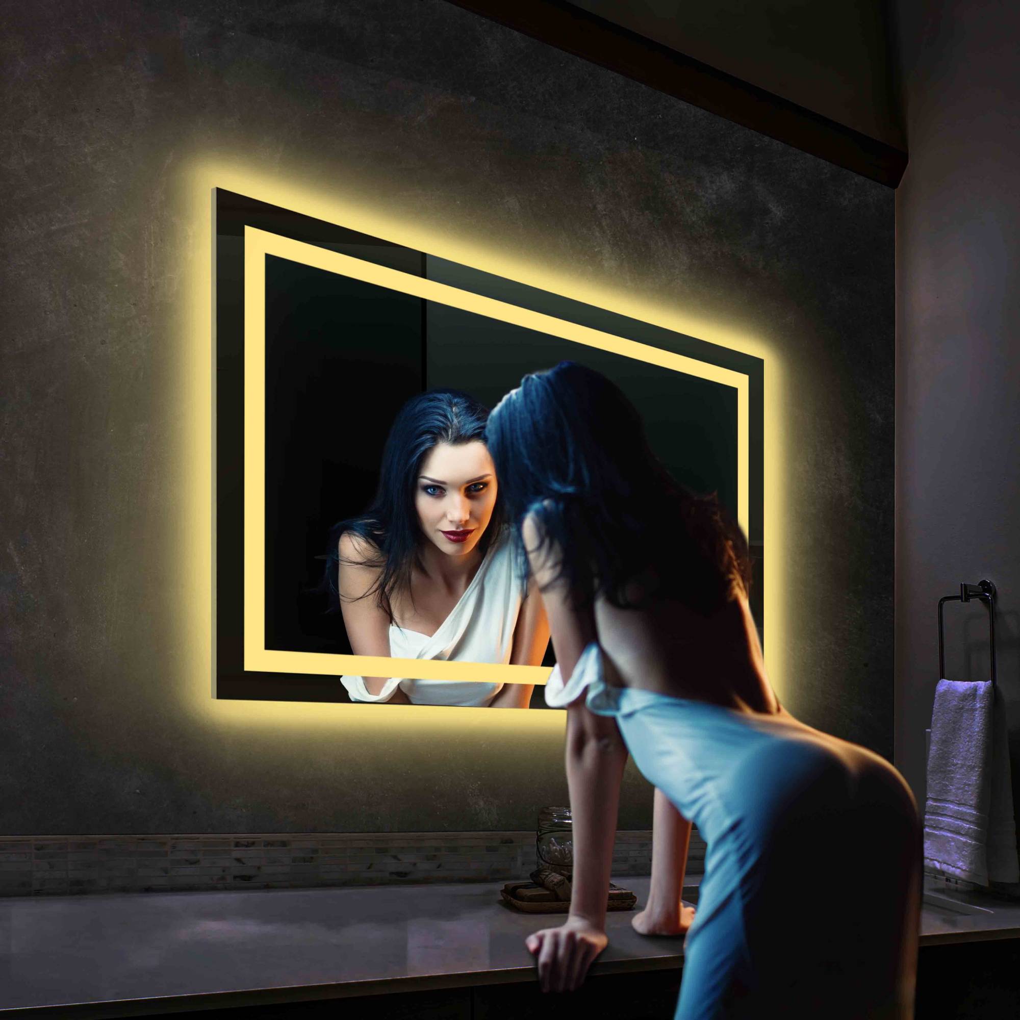 Lyra 48" by 30" LED Mirror