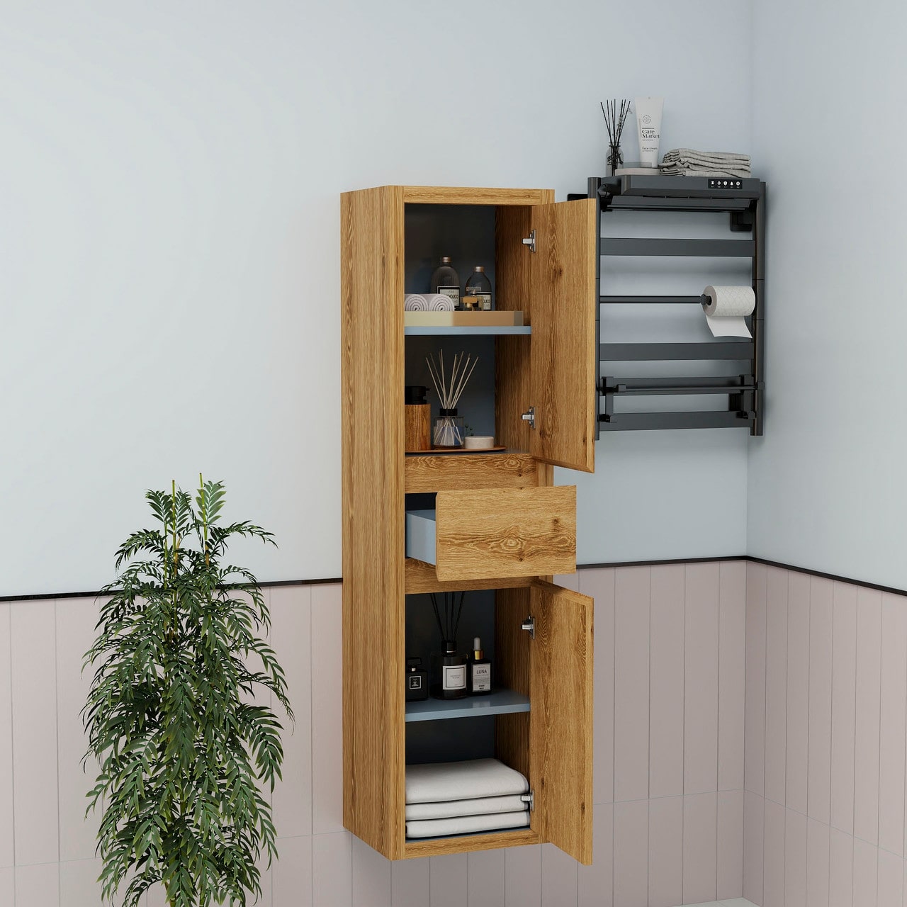Louis Linen Cabinet