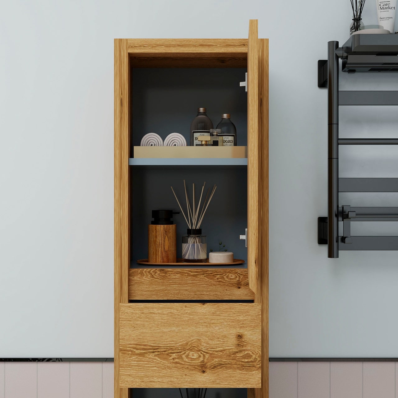 Louis Linen Cabinet