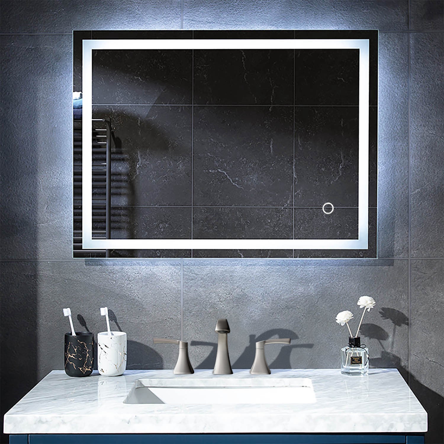 Lyra 36" by 30" LED Mirror