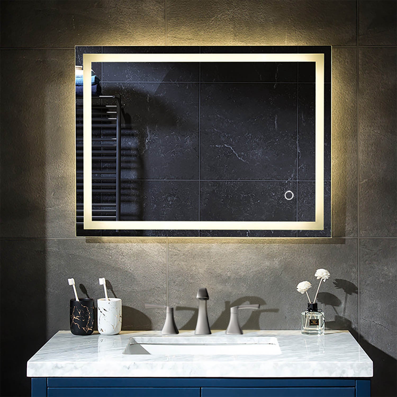 Lyra 36" by 30" LED Mirror