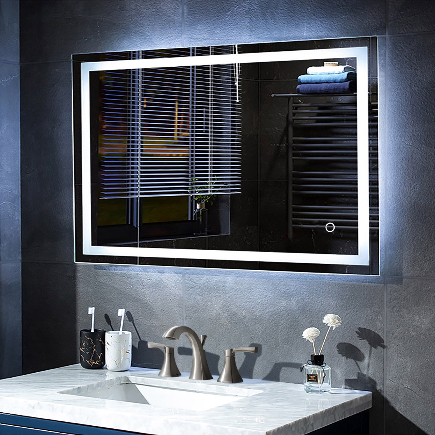 Lyra 48" by 30" LED Mirror