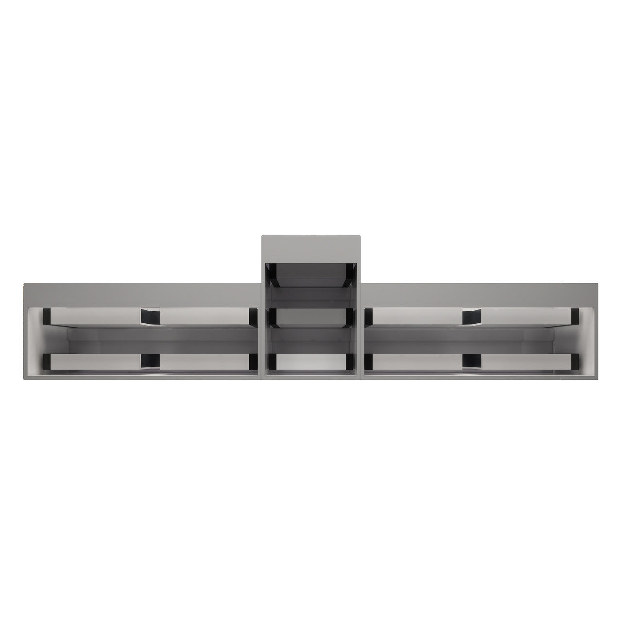 MAX 116" Wall Mounted Vanity with Double Sink