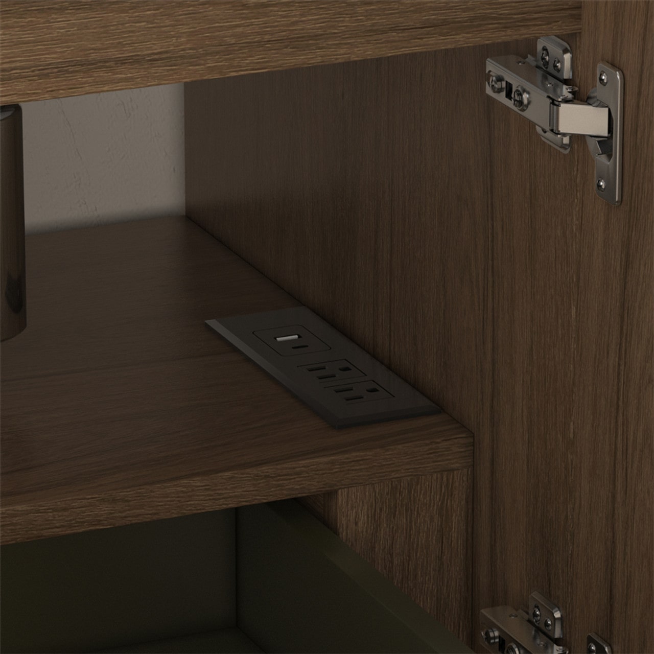 Mystique 48" Wall-Mounted Vanity with Acrylic Sink