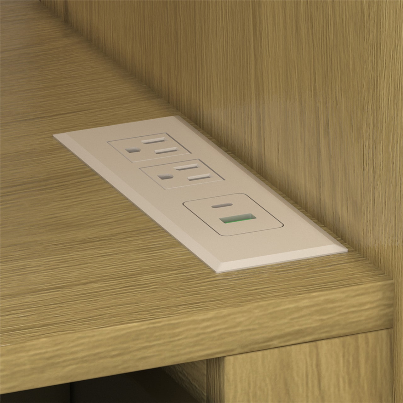 Mystique 48" Wall-Mounted Vanity with Acrylic Sink