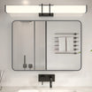 Lusso 20"x 28" Bathroom Mirror – Matte Black, Tempered Glass