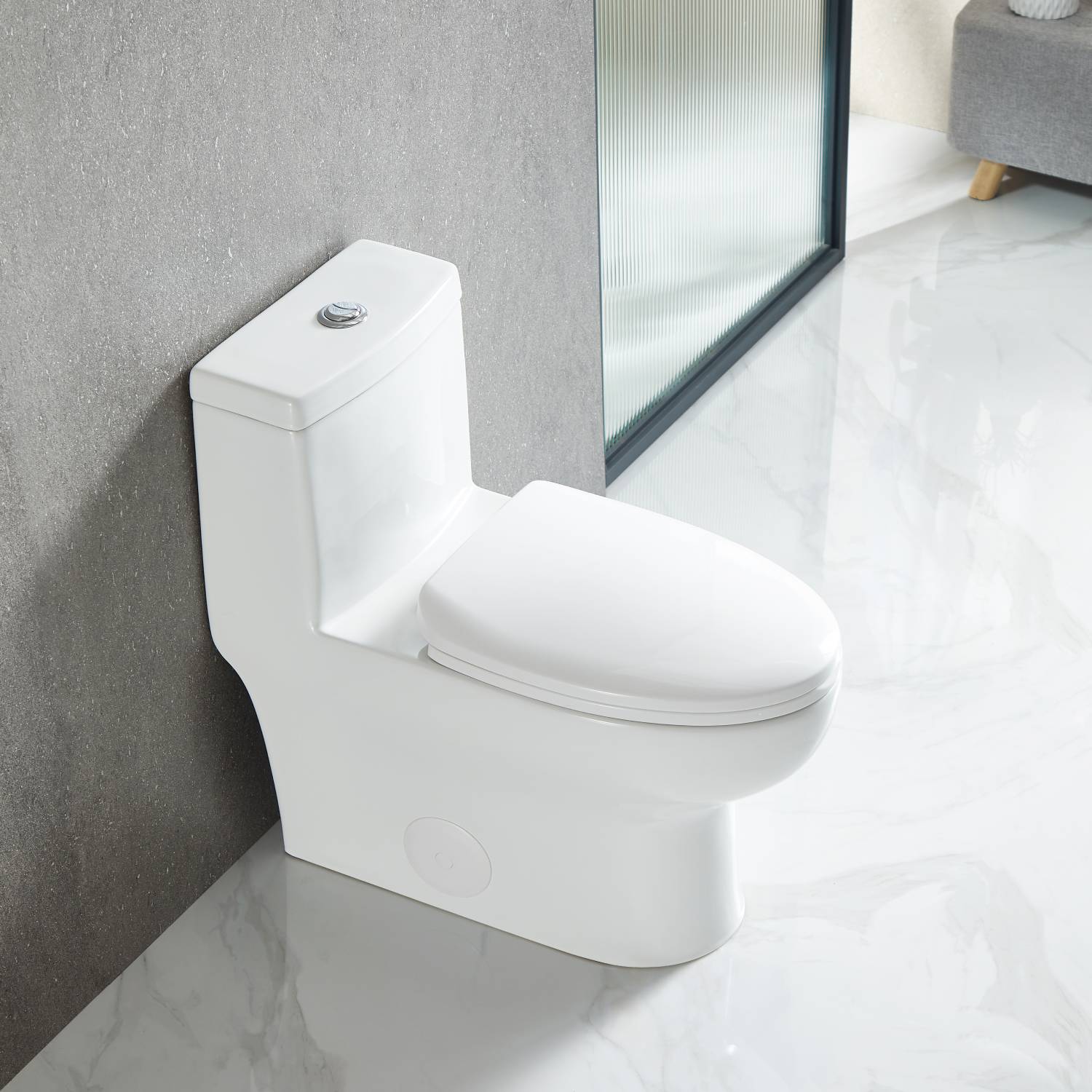 One Piece Toilet - Dual Flush Vanity Plus