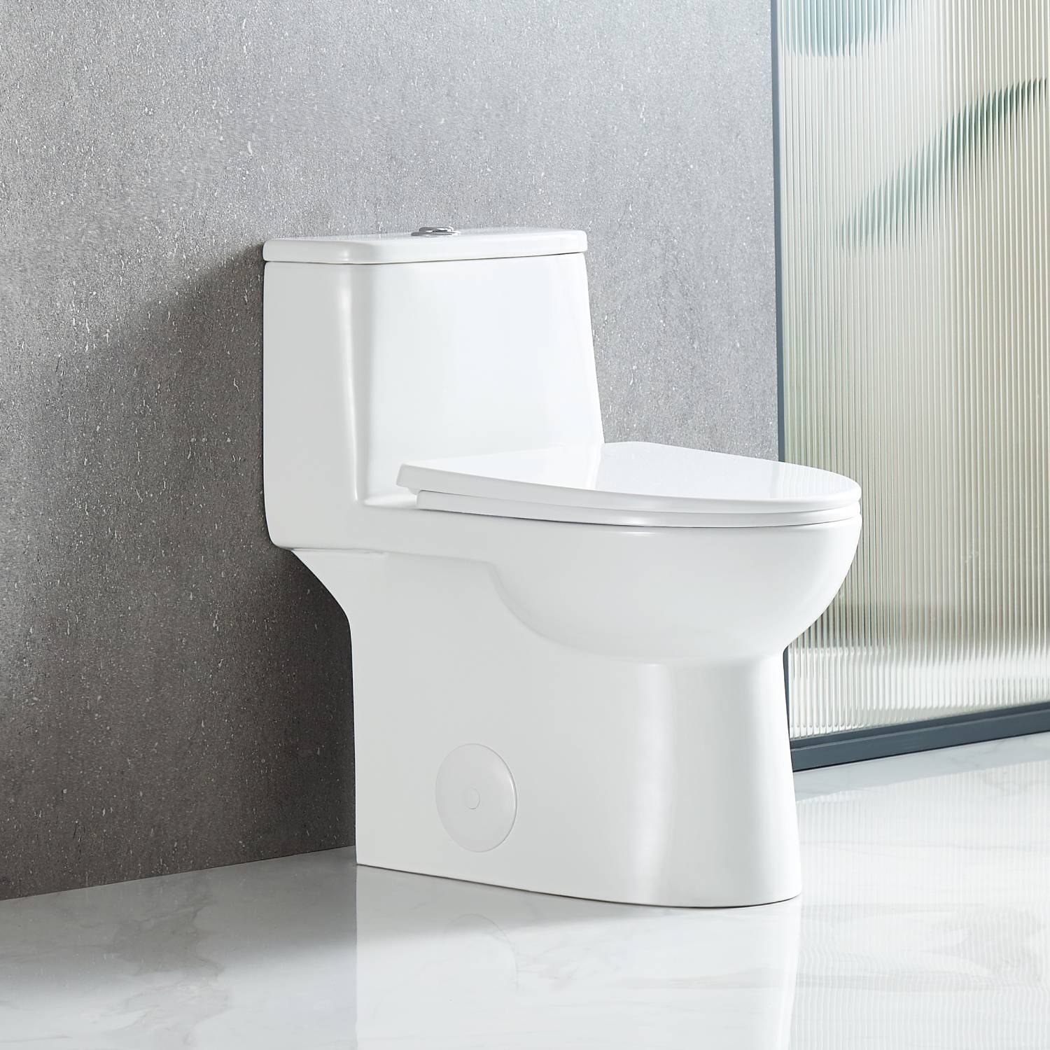 One Piece Toilet - V3 - Dual Vanity Plus