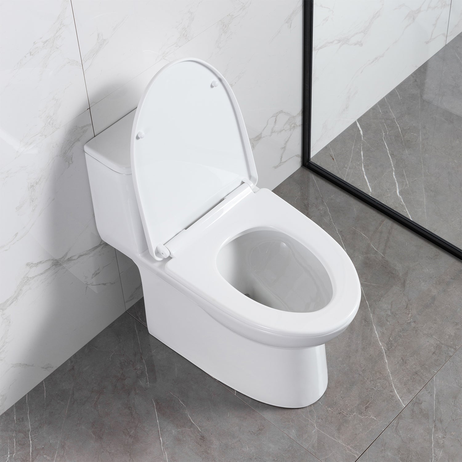 One Piece Toilet - V3 - Dual Vanity Plus