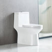 A traditional toilet installation in a classic bathroom lavatory, featuring a porcelain design with a modern touch for comfort and durability