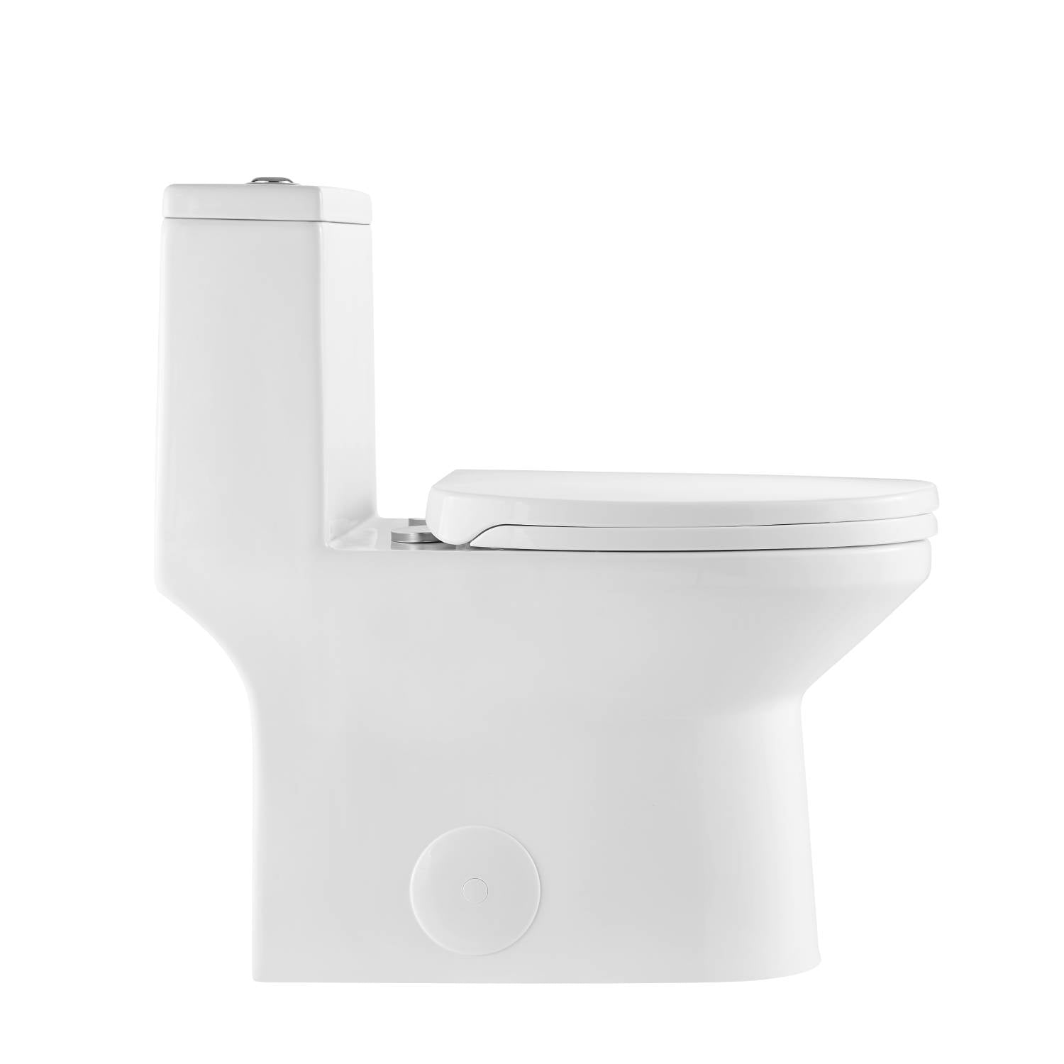 A traditional toilet installation in a classic bathroom lavatory, featuring a porcelain design with a modern touch for comfort and durability