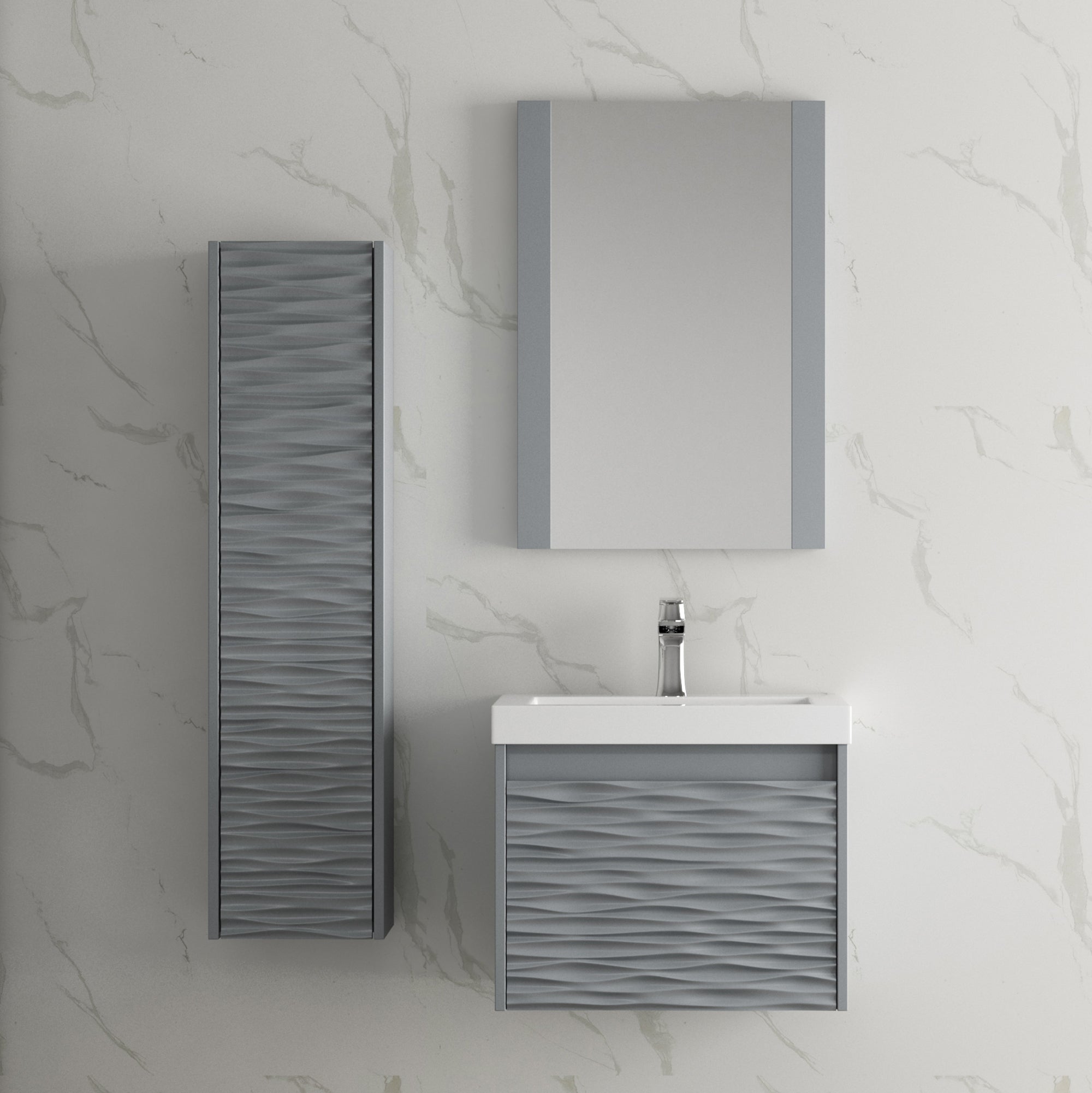 Paris 24 Inch Vanity with Ceramic Sink Vanity Plus