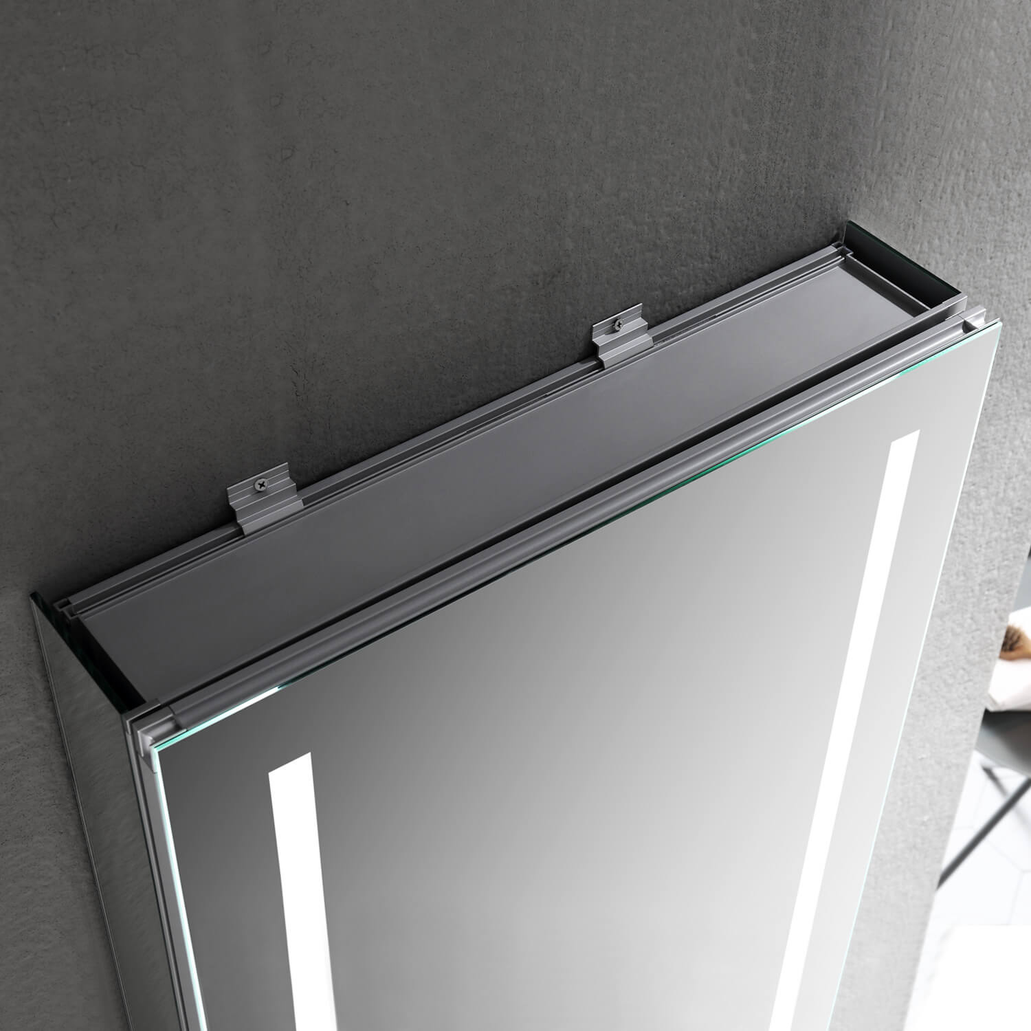 Pillar – 20 Inches LED Medicine Cabinet Vanity Plus
