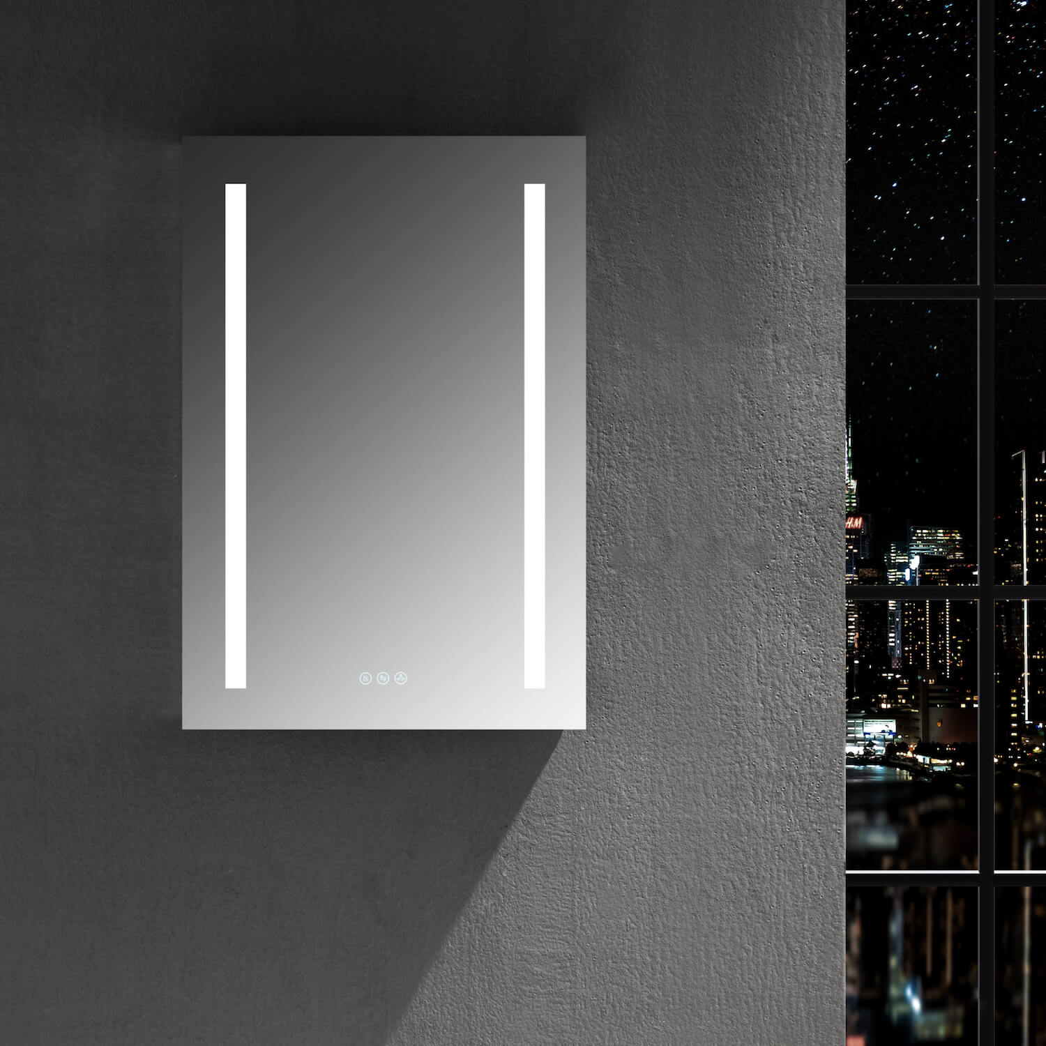 Pillar – 20 Inches LED Medicine Cabinet Vanity Plus