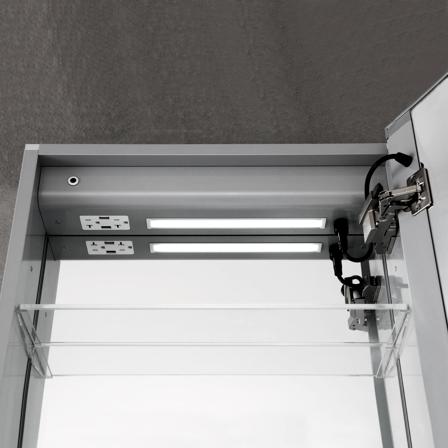 Pillar – 20 Inches LED Medicine Cabinet Vanity Plus