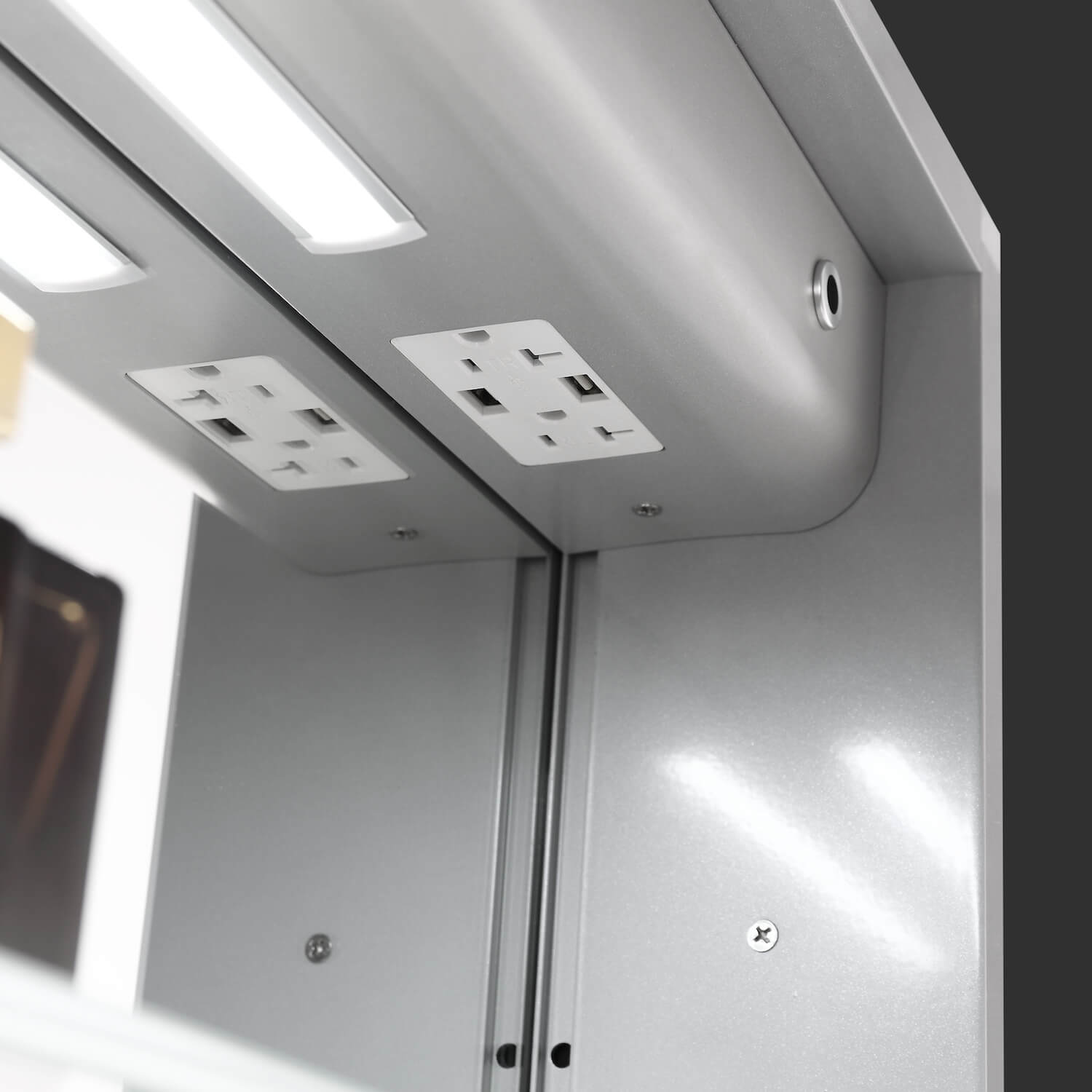 Pillar – 20 Inches LED Medicine Cabinet Vanity Plus