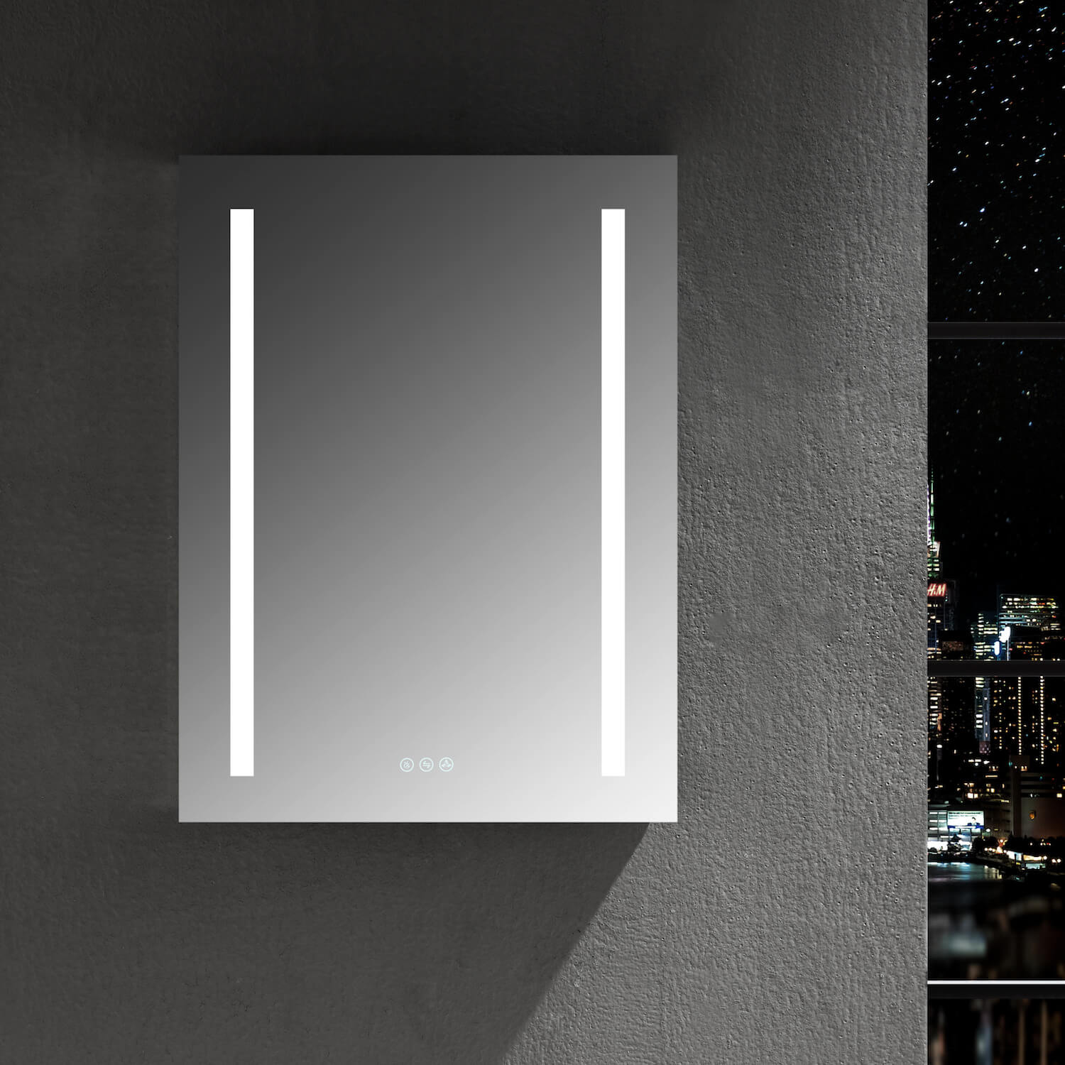Pillar – 24 Inches LED Medicine Cabinet Vanity Plus