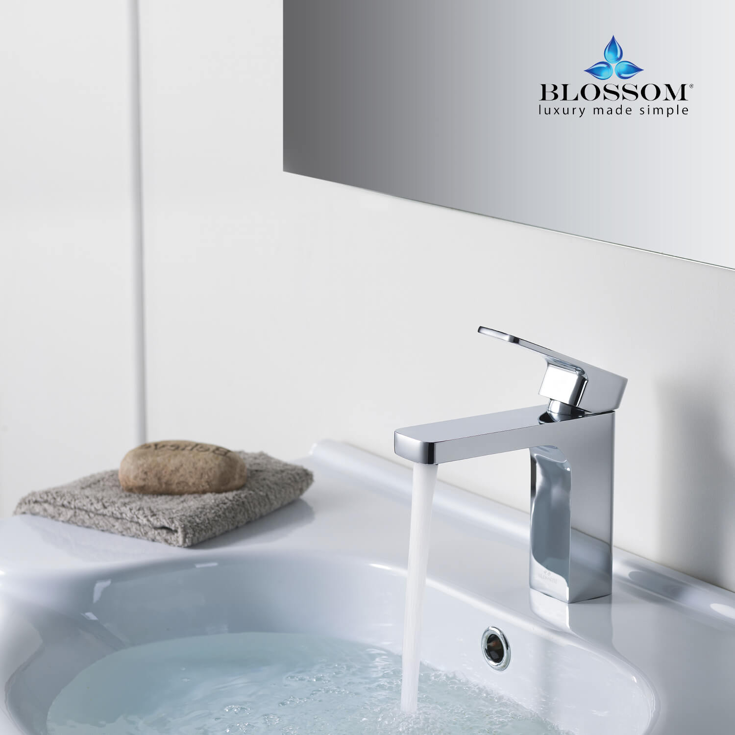 Single Handle Lavatory Faucet Genesis Vanity Plus