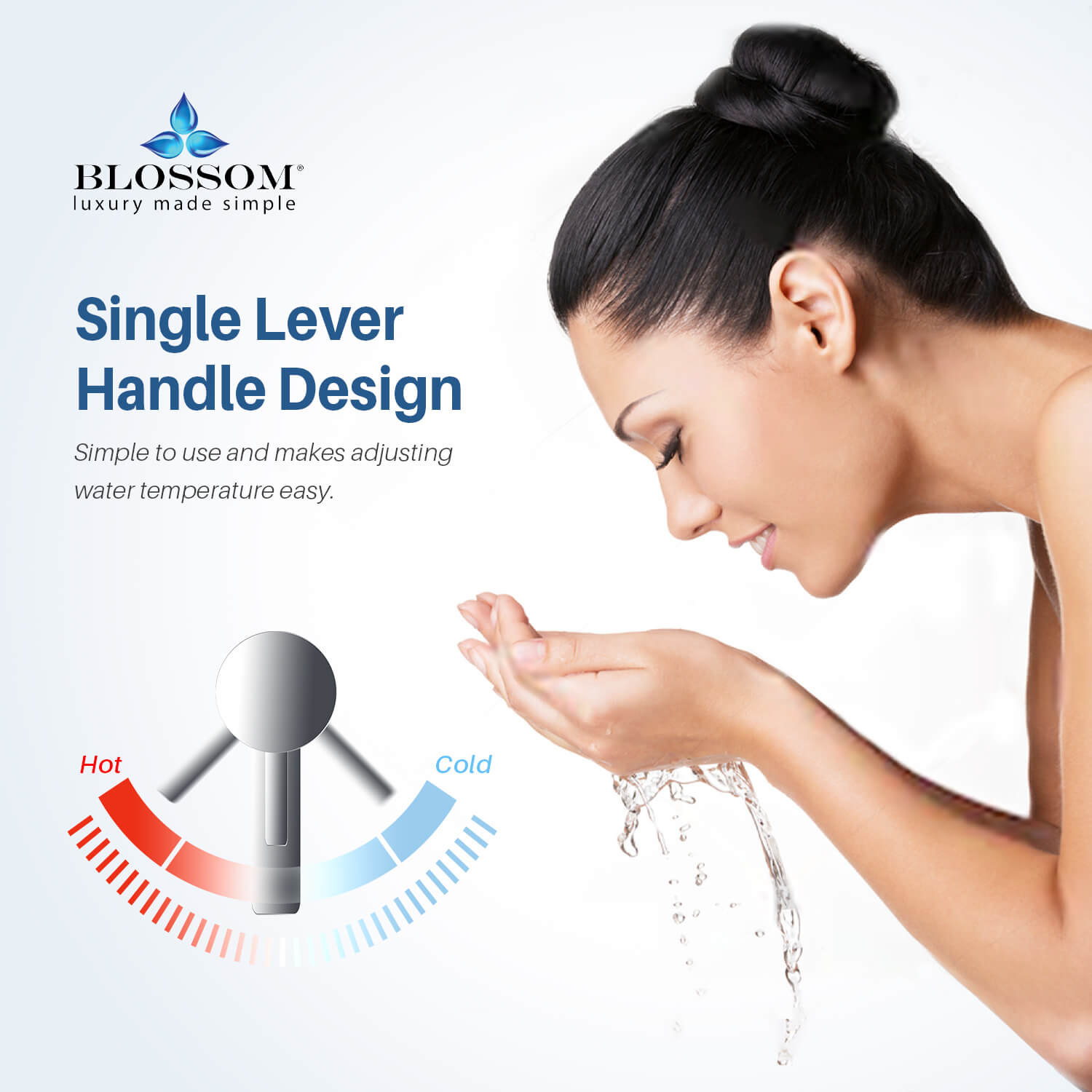 Single Handle Lavatory Faucet Vanity Plus