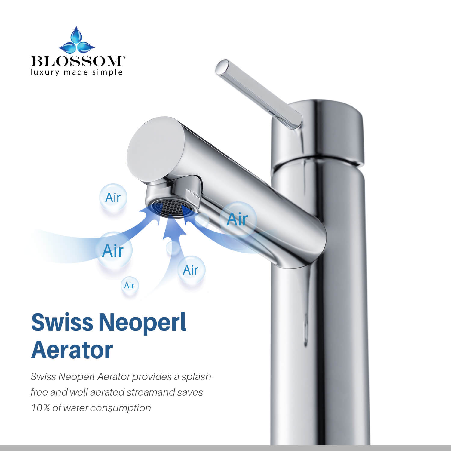 Single Handle Lavatory Faucet Vanity Plus