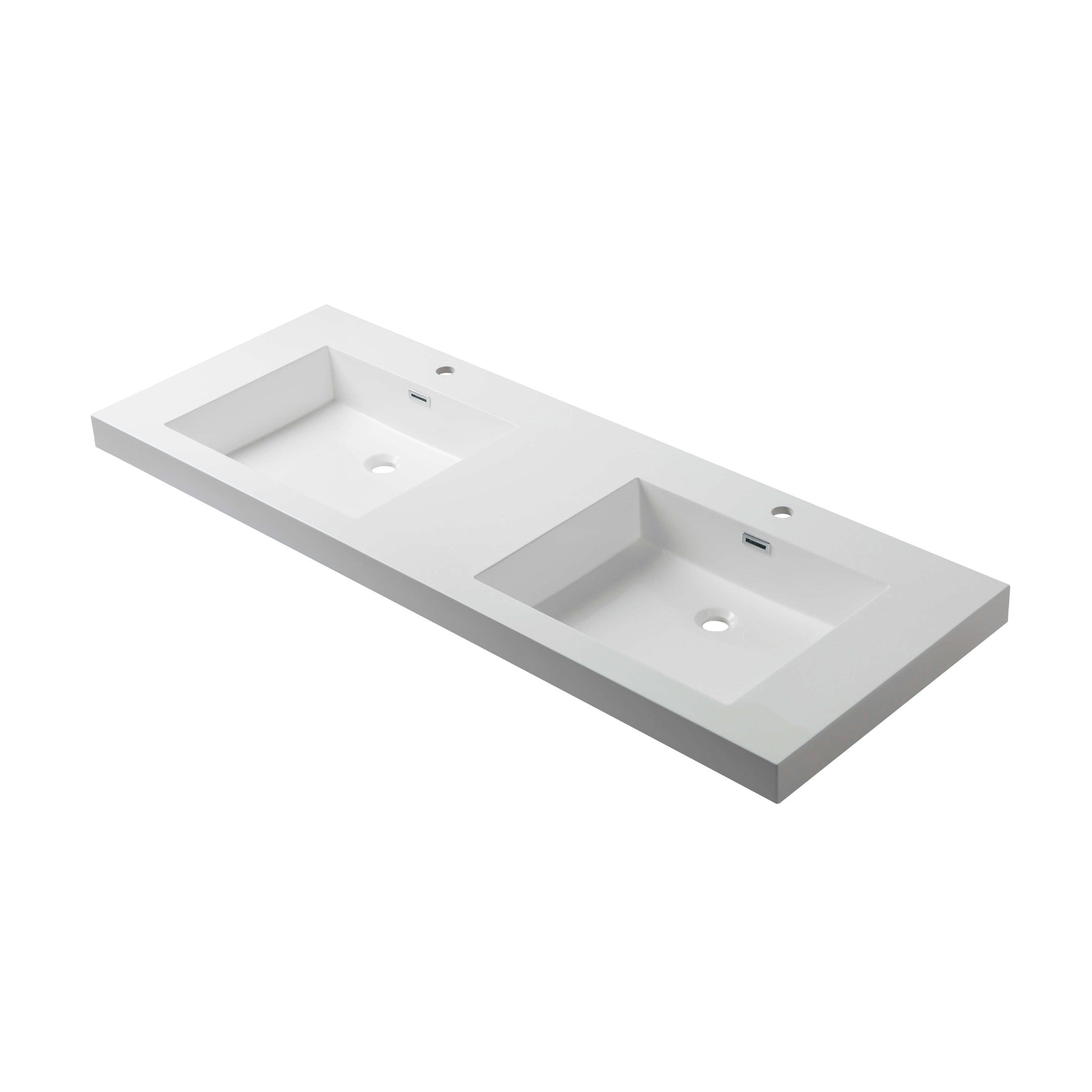 Acrylic Top - Mount Double Basin 60" by 22"