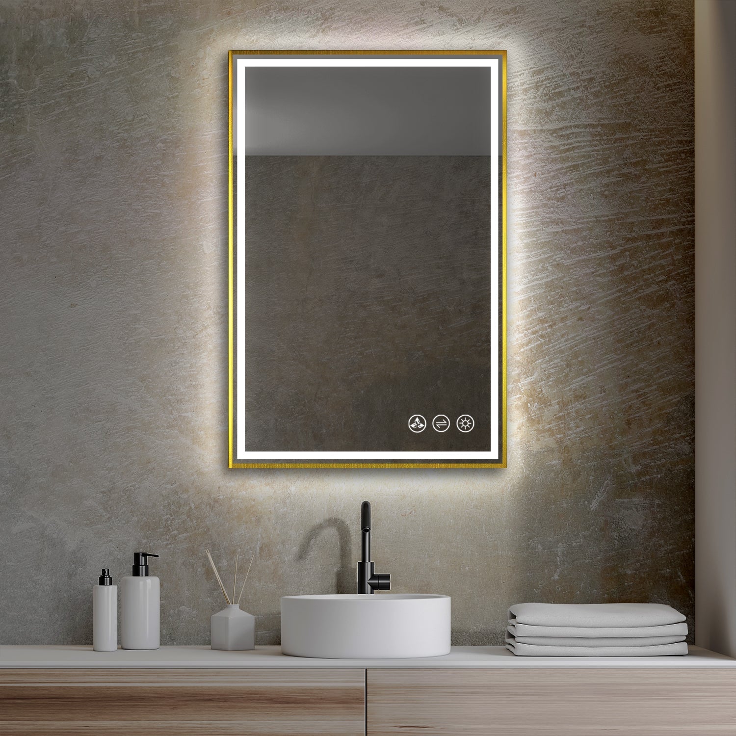 Stellar 24 Inch LED Mirror Vanity Plus